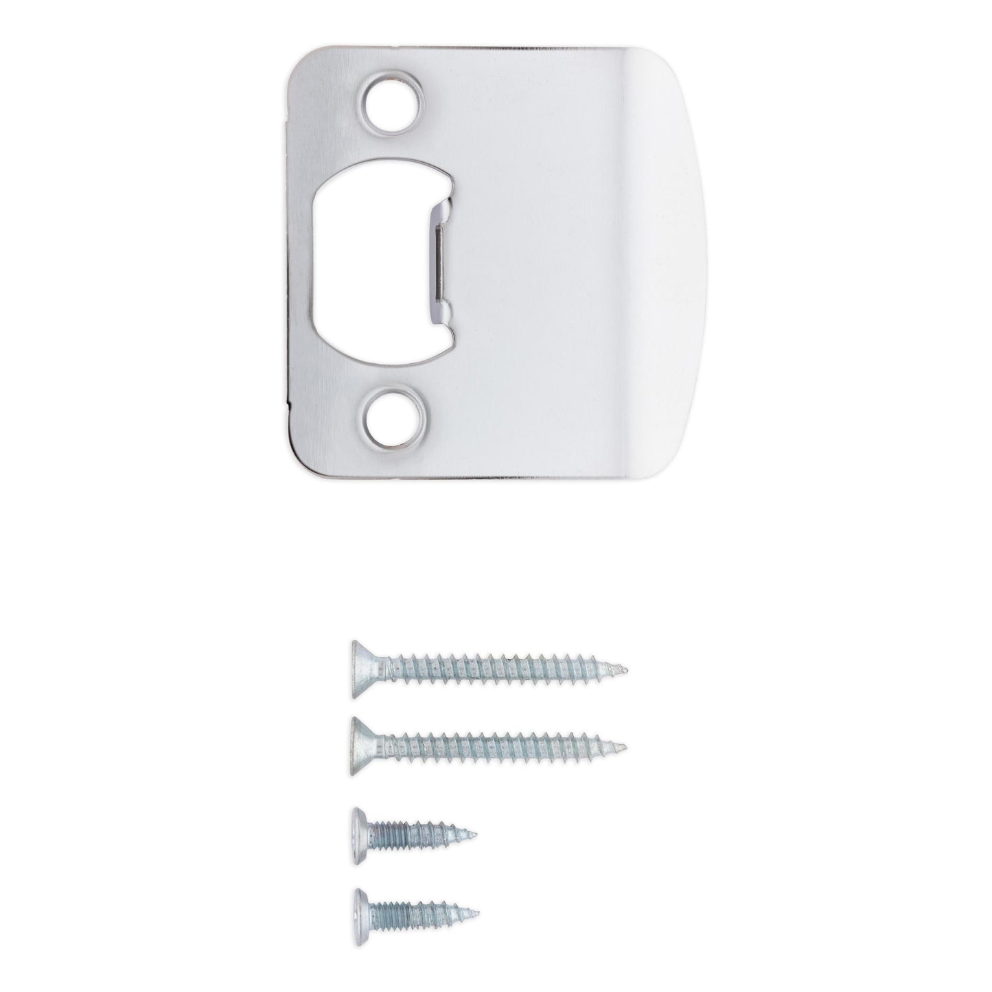 83536-002 2-1/4" x 1-3/4" (2-1/4" OAL) RC Extended Lip Strike - Polished Chrome