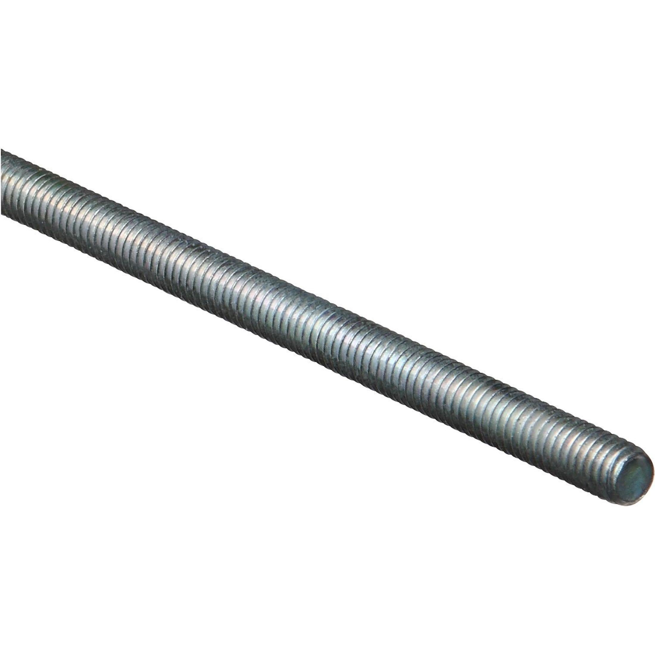 National Hardware - N179-507 4000BC 5/16"-18 x 36" Steel Threaded Rods in Zinc Plated