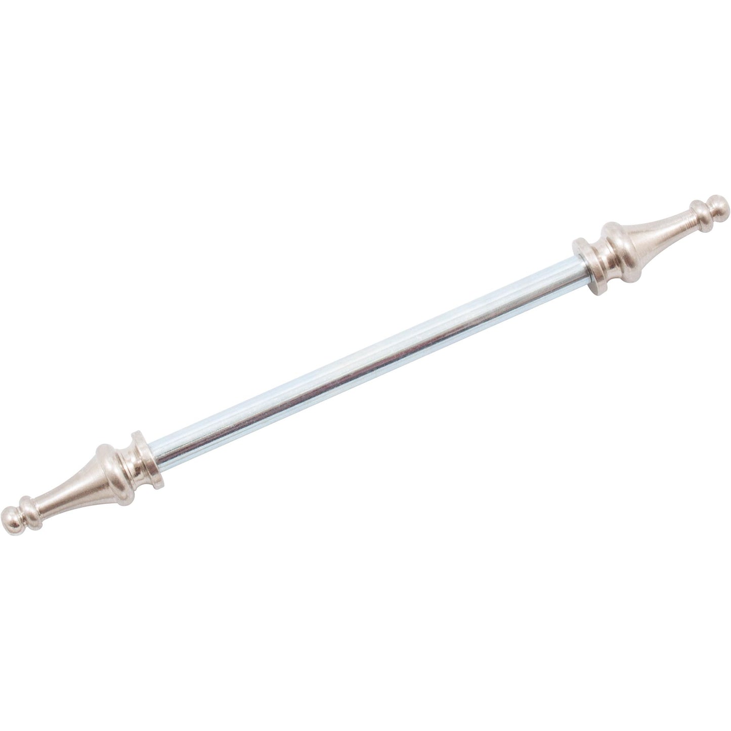 Stone Harbor Hardware Hinge Pin with Steeple Caps for 3-1/2" Hinges, 1-Pack, Satin Nickel