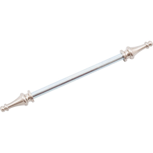 Stone Harbor Hardware Hinge Pin with Steeple Caps for 3-1/2" Hinges, 1-Pack, Satin Nickel