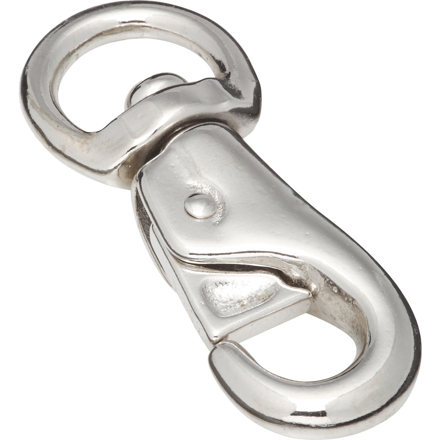National Hardware - N222-968 3142BC, 1" x 4-1/8" Cattle Snap in Nickel