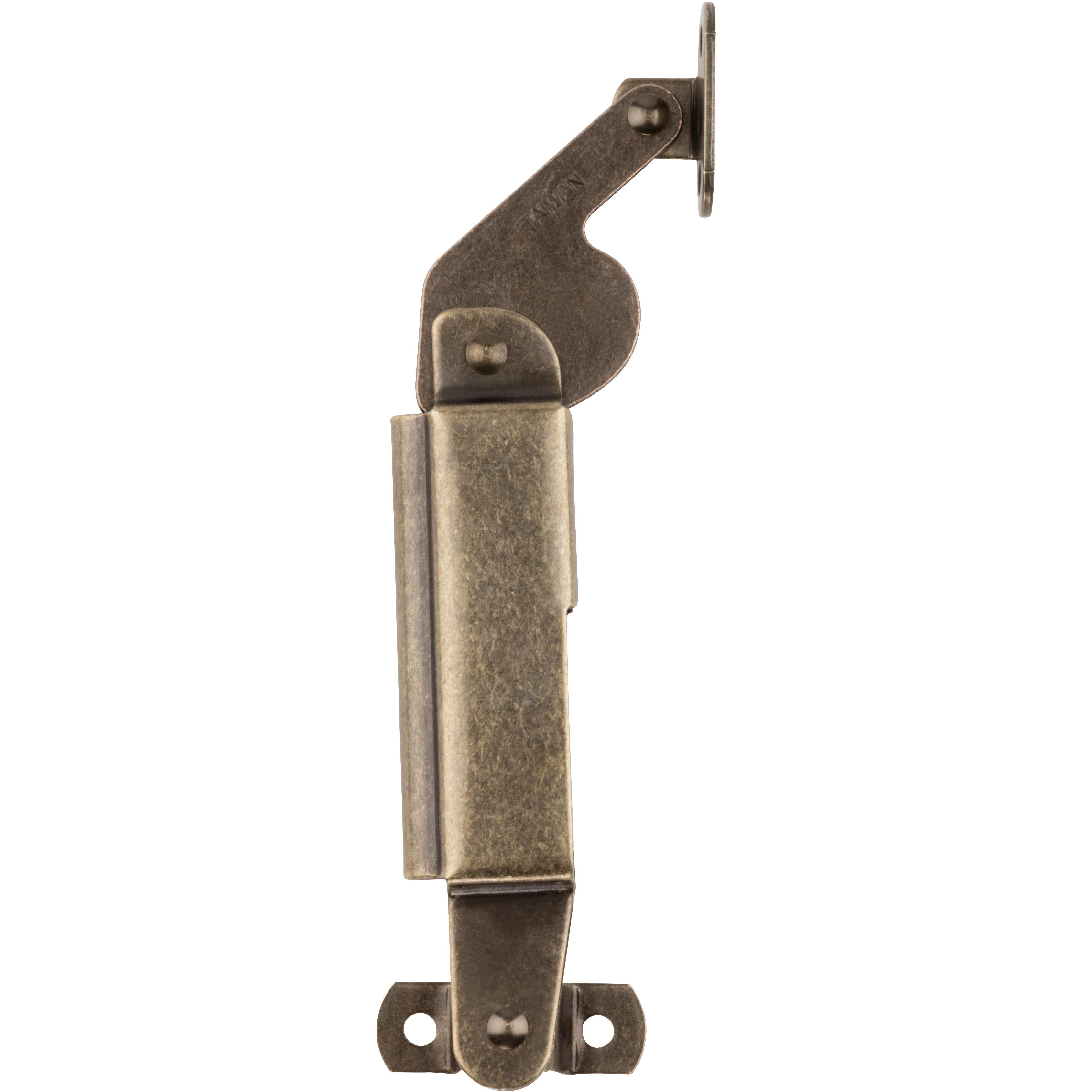 V1893L Spring Lid Support - Antique Brass