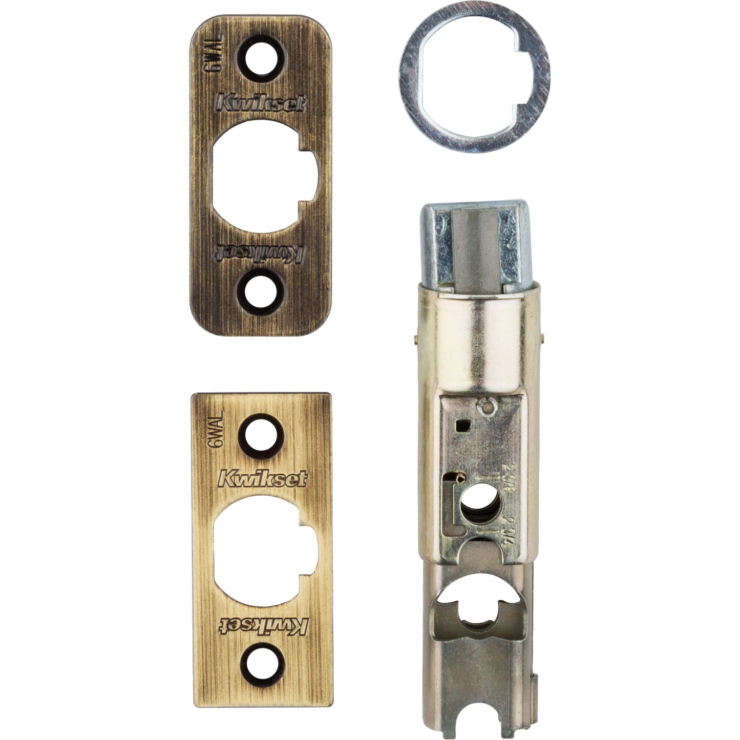 81825-002 6AL Deadlatch - Antique Brass