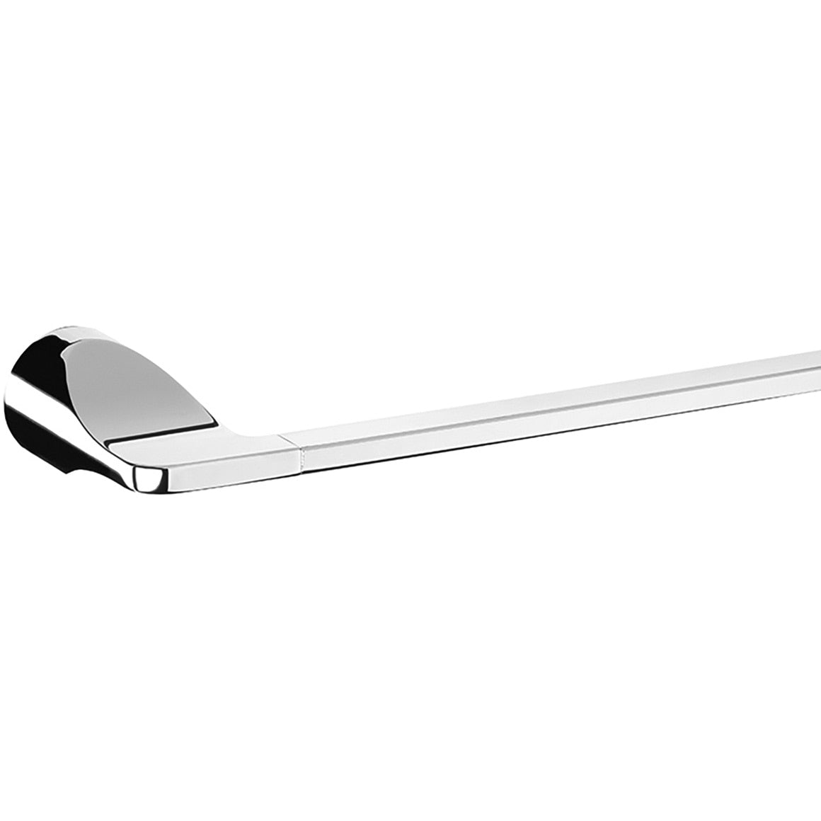 Slip Stream Towel Bar - Polished Chrome