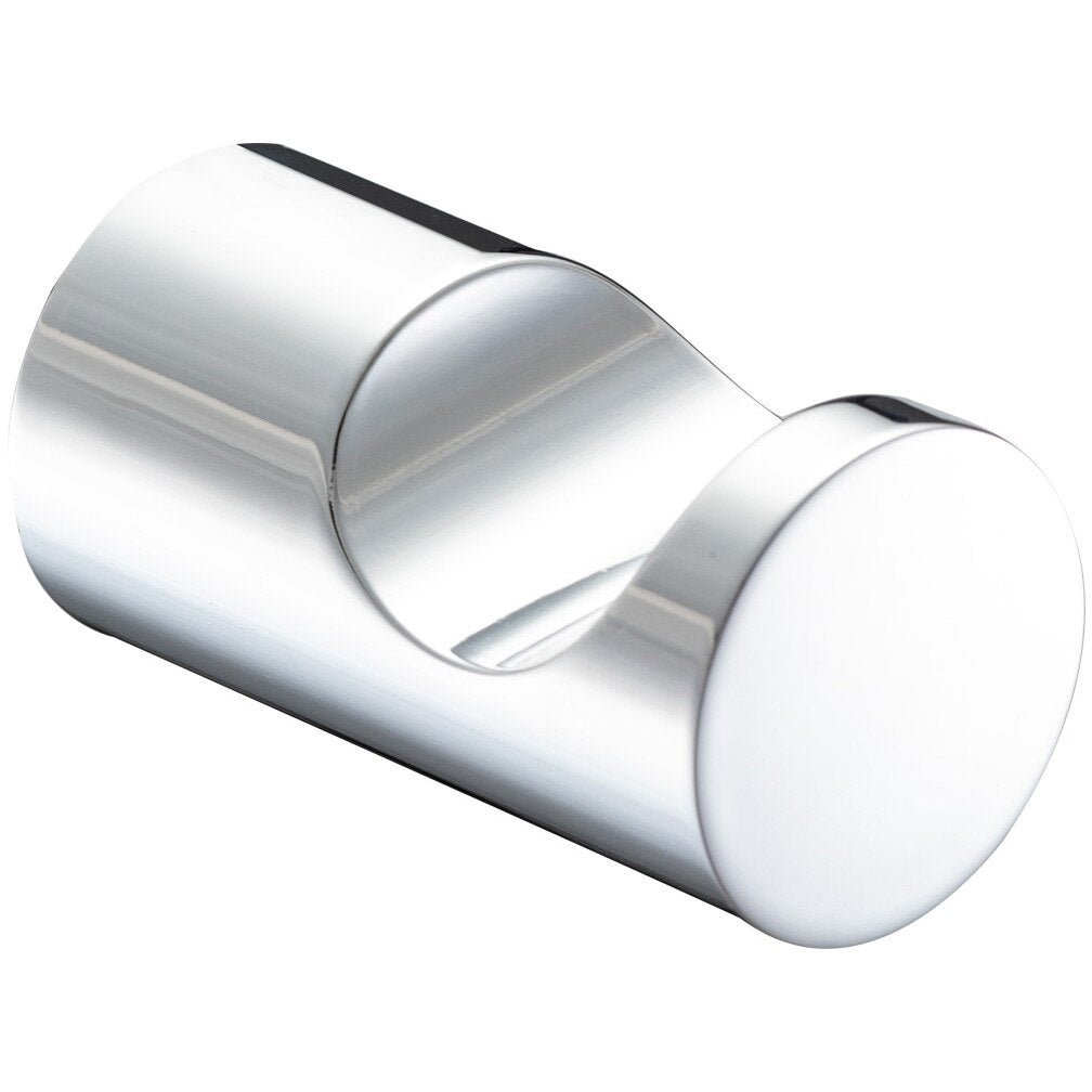 Pure Form Single Robe Hook - Polished Chrome