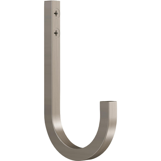 National Hardware - V1452 Reed Multipurpose Hook 2/pk  - Satin Nickel