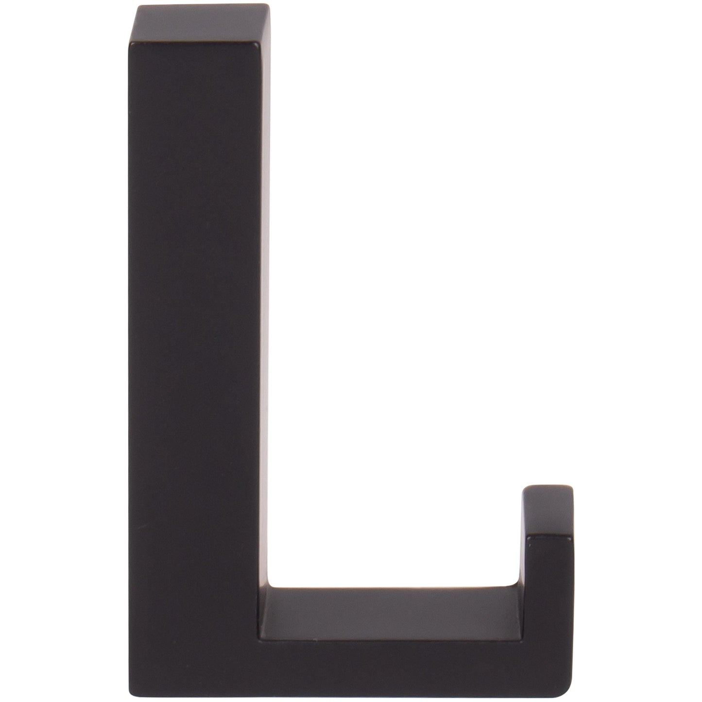 Stone Harbor Hardware Modern Single Robe Hook, Matte Black