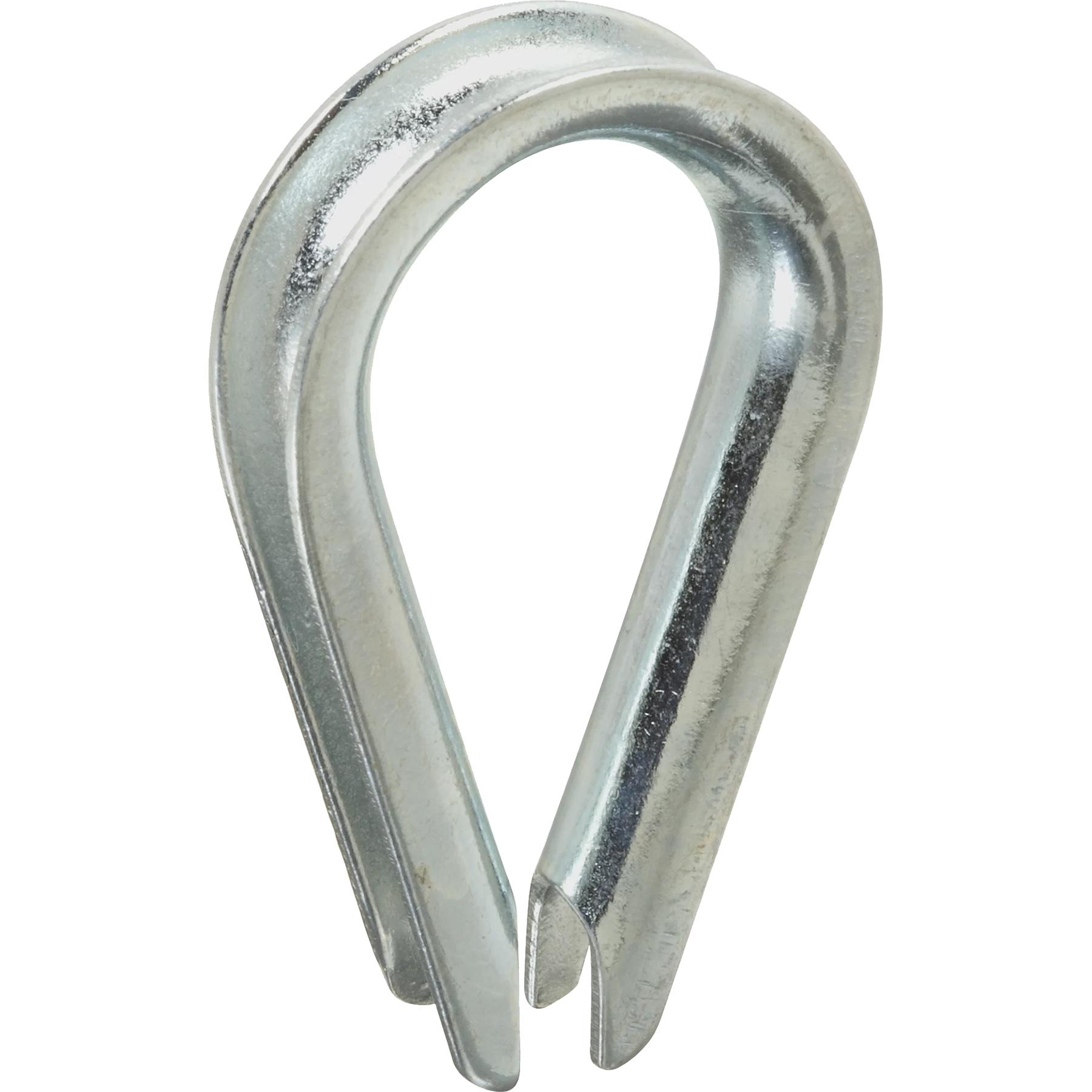 3232BC 3/16" Rope Thimble - Zinc Plated