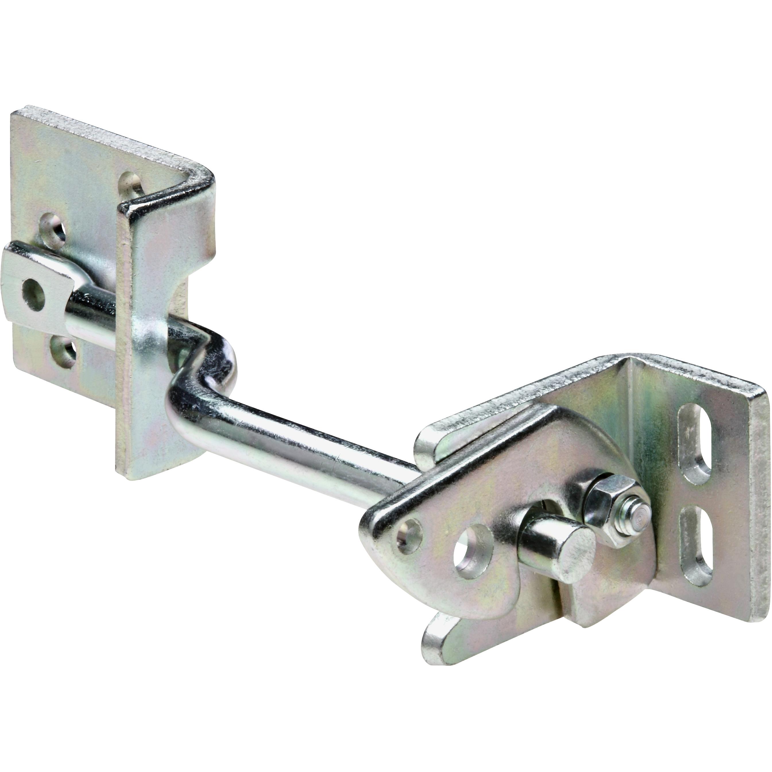 National Hardware - N101-410 V23A Adjust-O-Matic Heavy-Duty Gate Latch - Zinc Plated