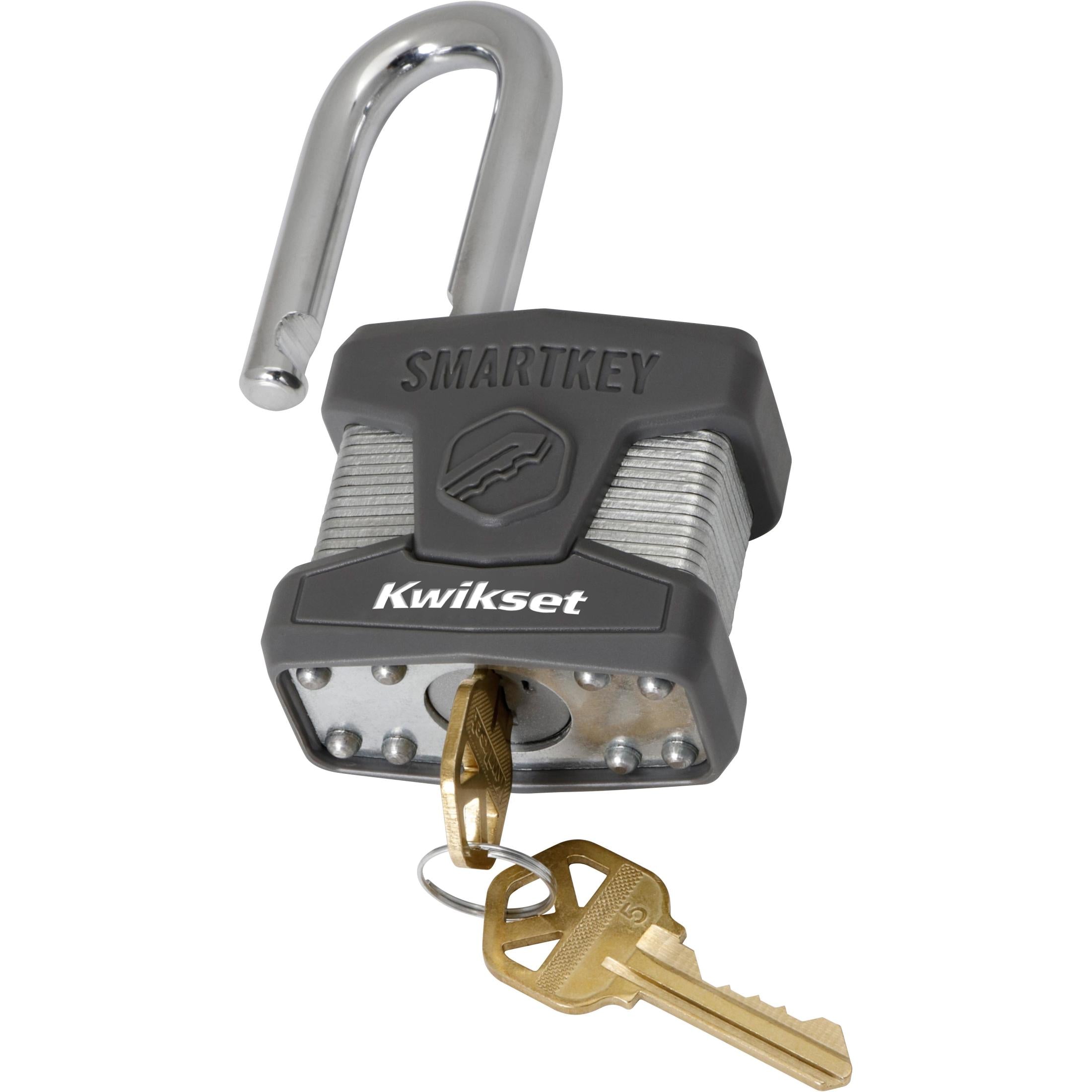 Kwikset 2" Padlock SMT with 1-1/2" Shackle