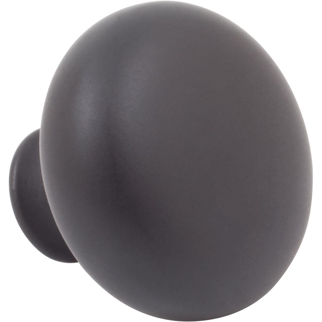 Stone Harbor Hardware Bi-Fold Closet Door Knob, 1-1/2 Inches, Matte Black