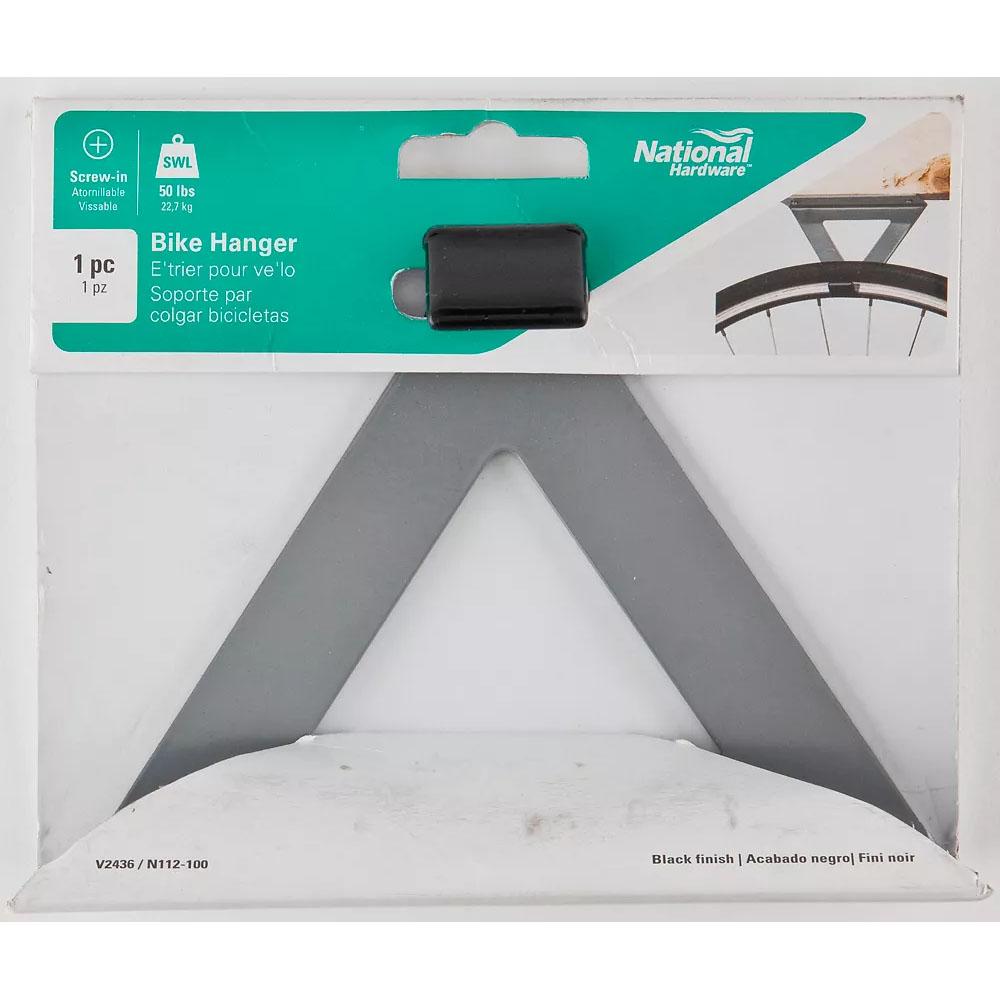 National Hardware - N112-100 V2436 Bike Hanger in Gray