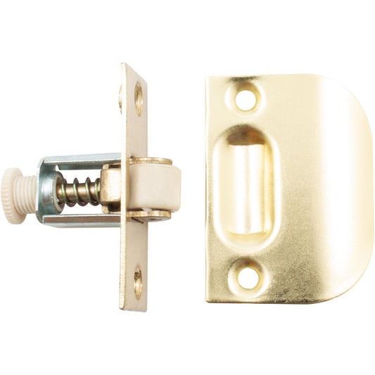 Stone Harbor Hardware Roller Catch, 2-1/4" x 7/8", Polished Brass