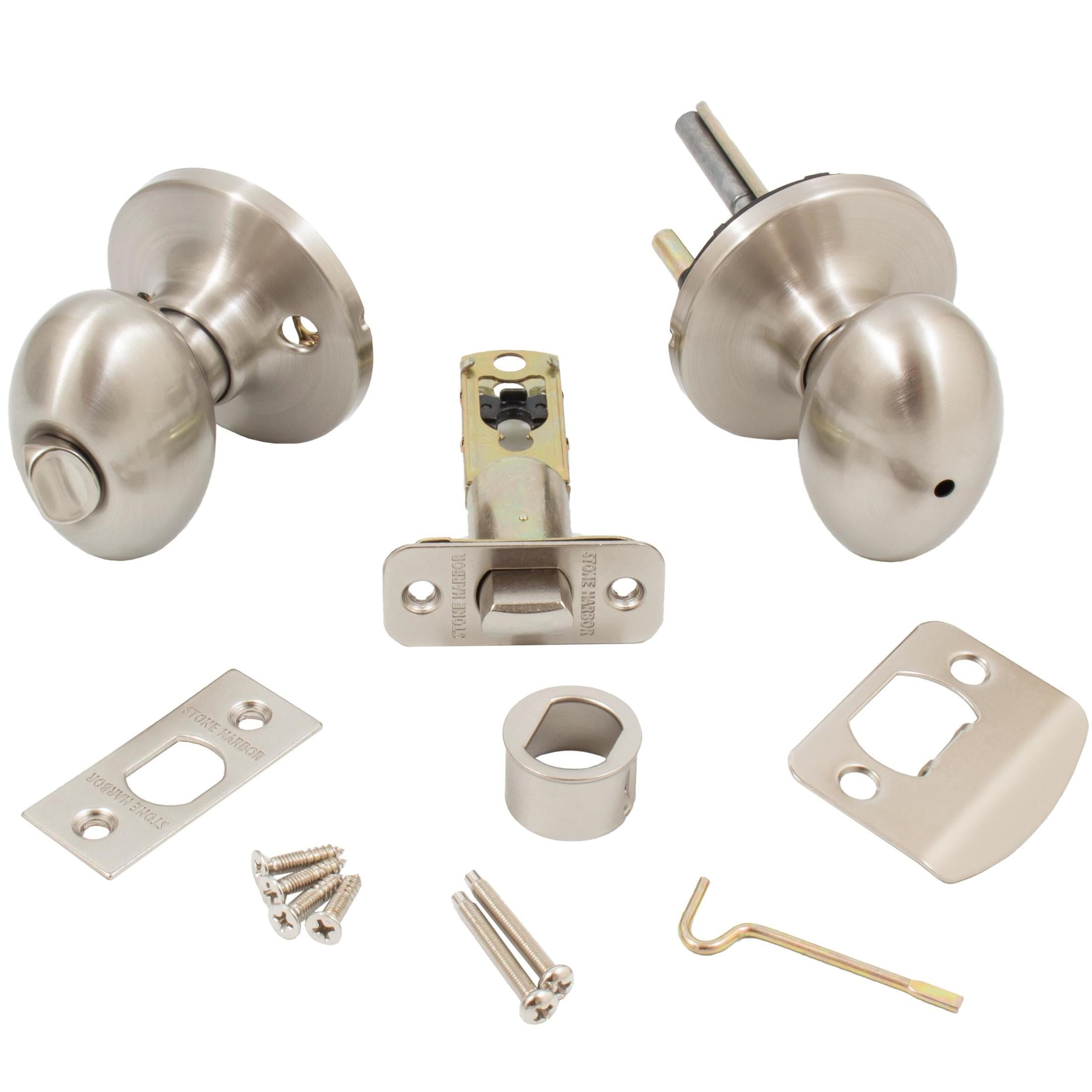 Springhill Door Knob Privacy (Bed/Bath) Function