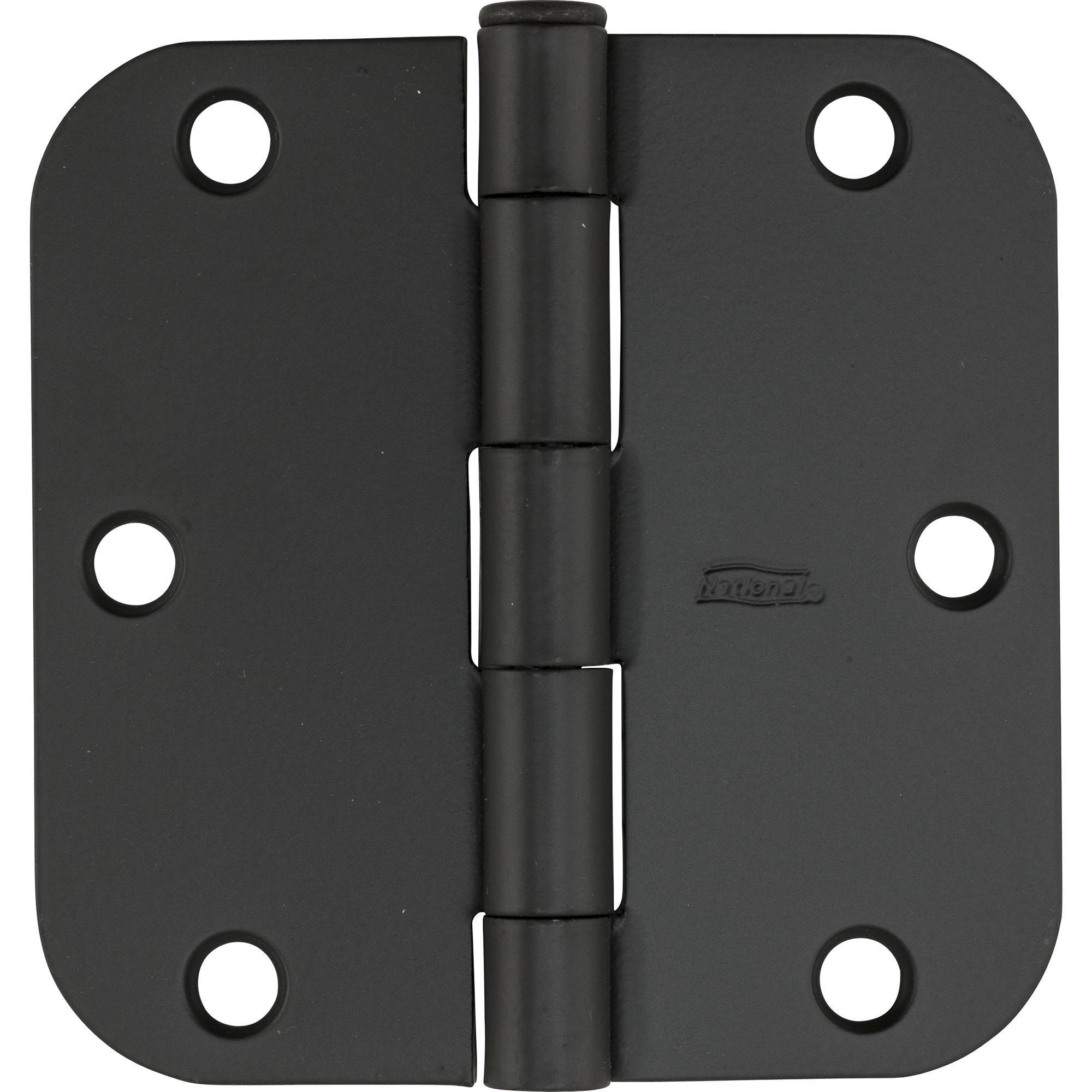 National Hardware - N612-062 RCP512R, 3-1/2" Door Hinge in Oil Rubbed Bronze, 12 pack