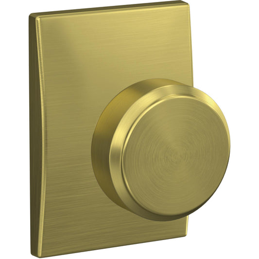 FC21BWE608CEN 16-600 10-027 Bowery / Century Passage / Privacy - Satin Brass