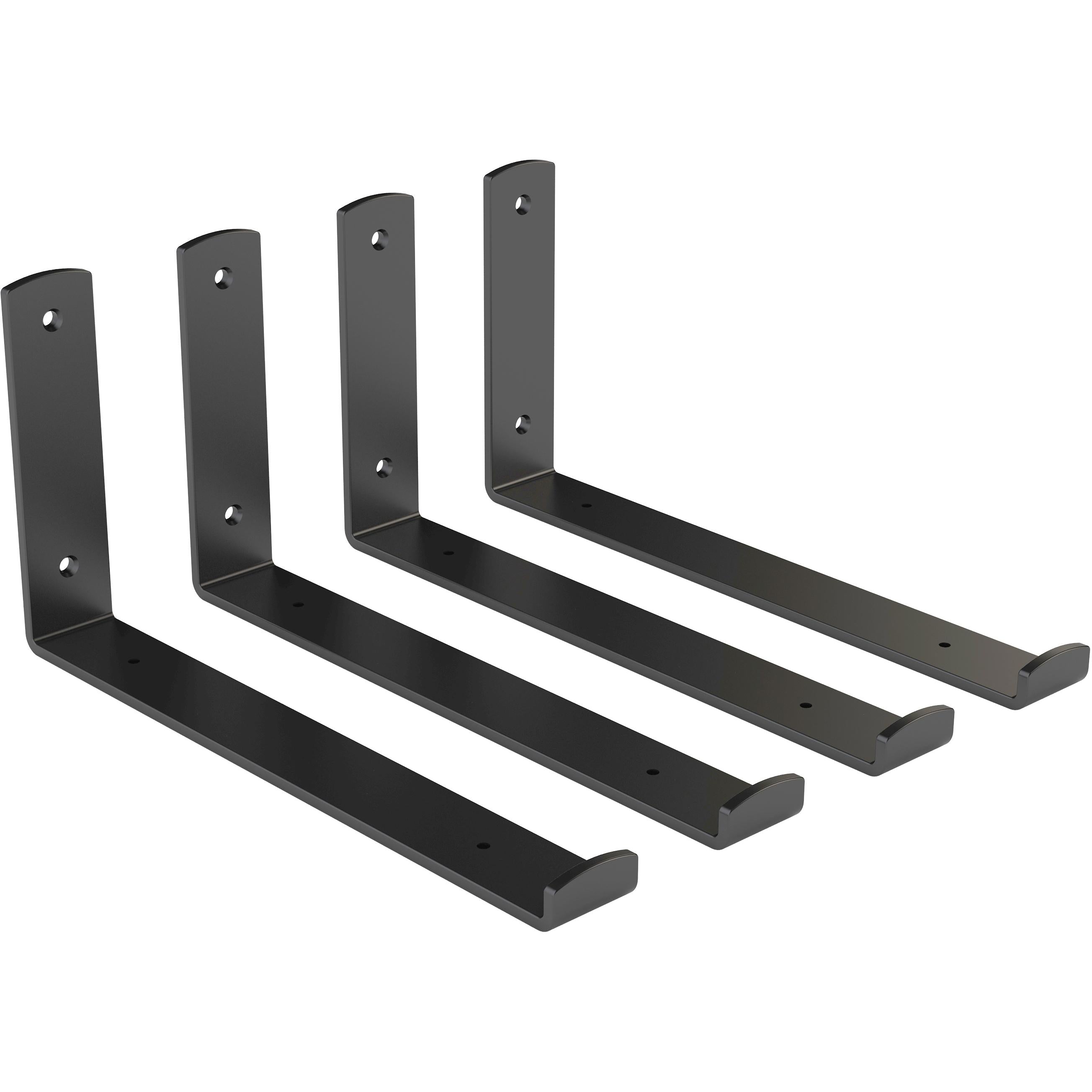 Floating Shelf Hardware Kit - Black