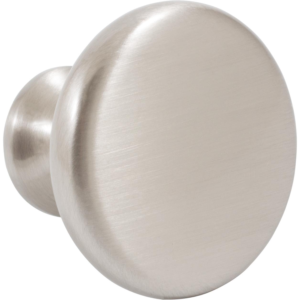 Stone Harbor Hardware Telluride Cabinet/Bi-Fold Door Knob, 1-1/2 Inches, Satin Nickel