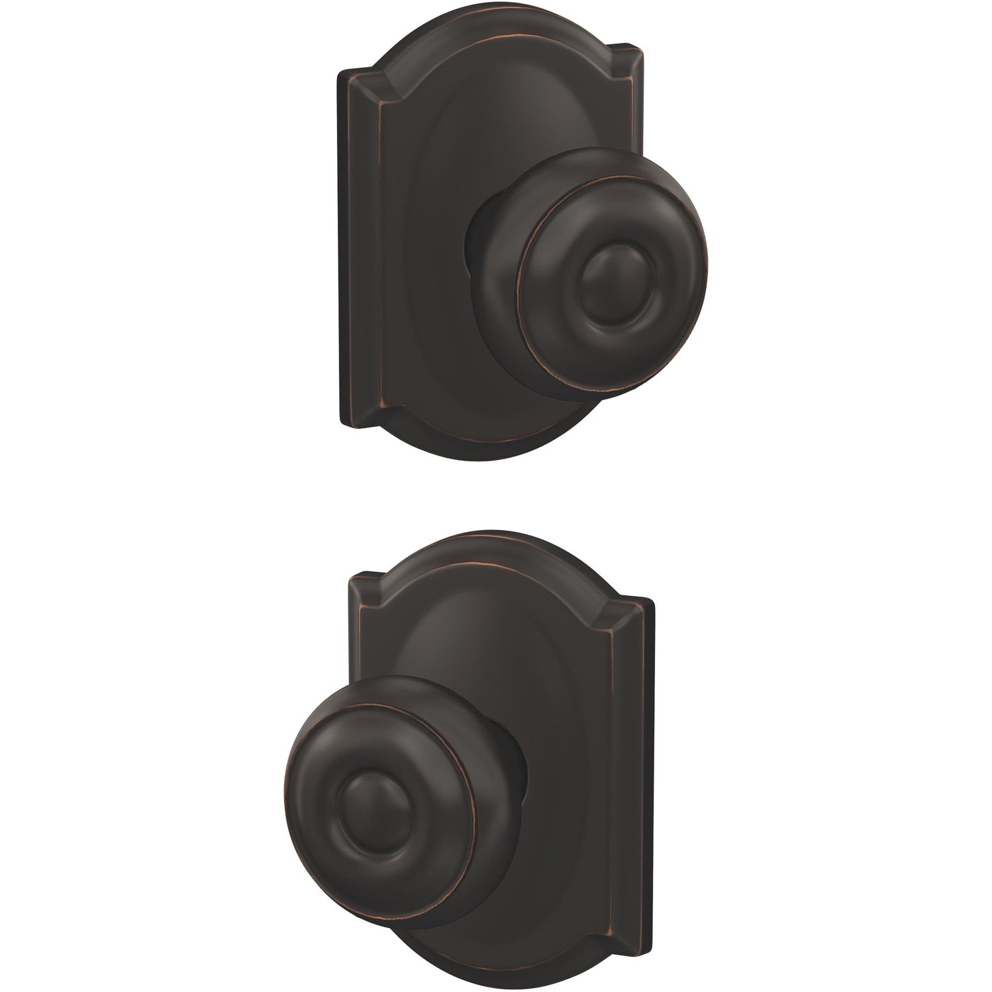 FC172GEO716CAM Georgian / Camelot Dummy 2/pk - Aged Bronze