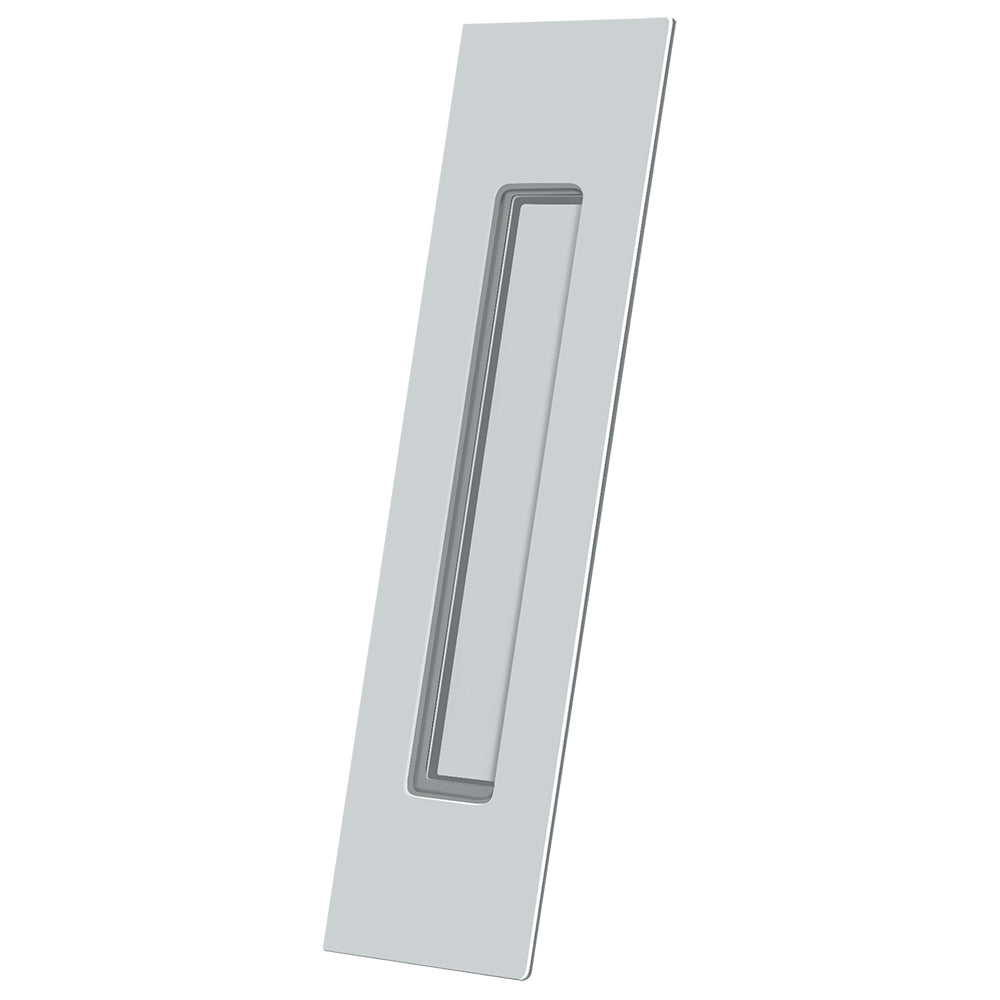 FP10225U26 10" x 2-1/4" x 3/4" Rectangular Flush Pull - Polished Chrome