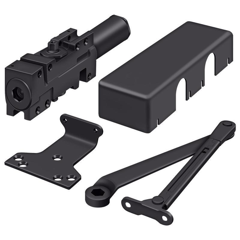 DC40-DURO Door Closer Size #1 - 6 - Black