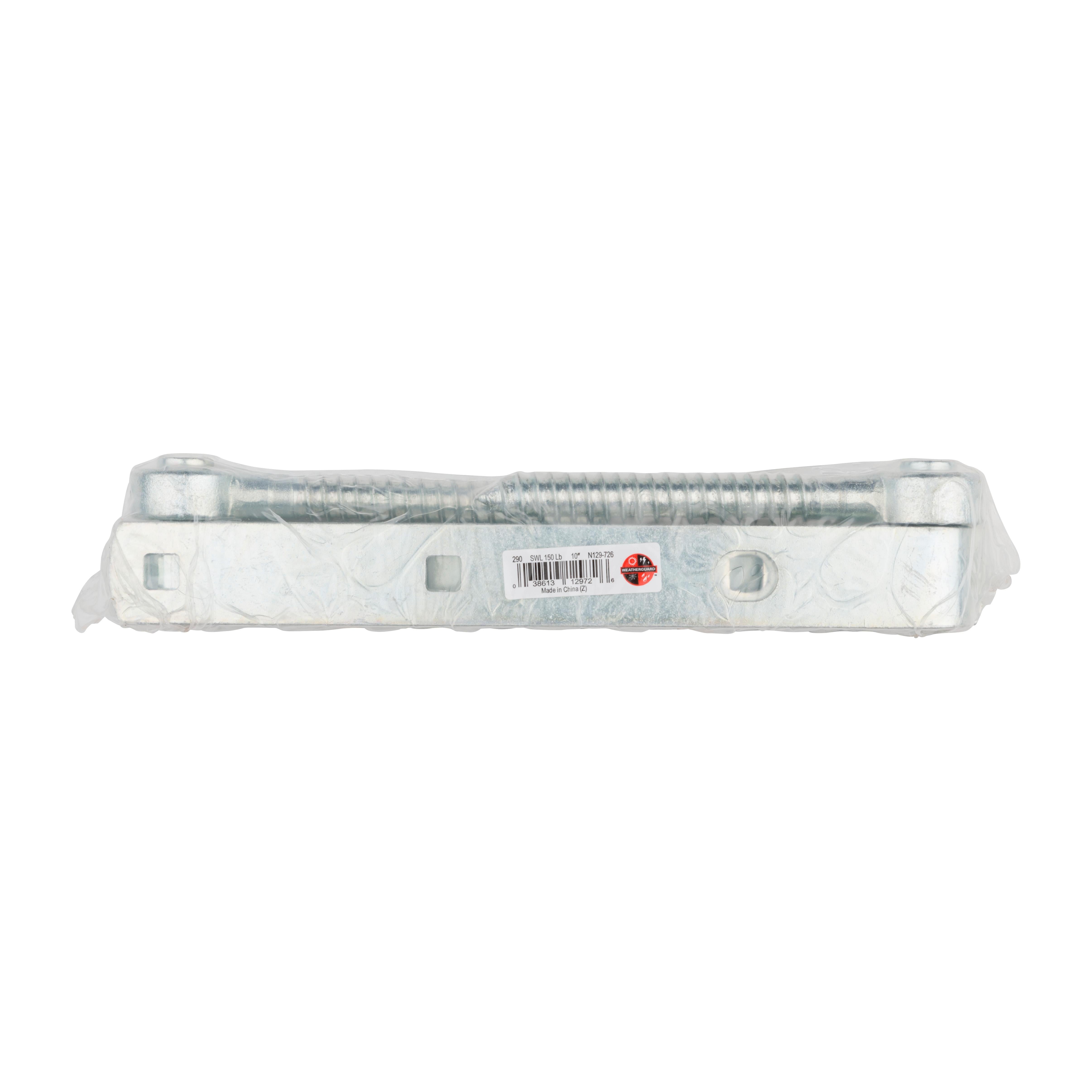 290BC 10" Screw Hooks / Strap Hinge - Zinc Plated