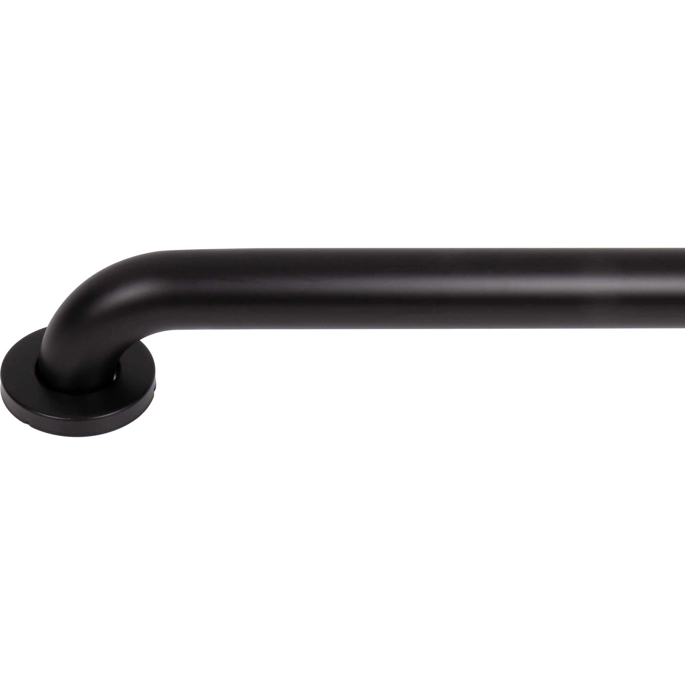 Stone Harbor Hardware Grab Bar, 42 Inches, 1-1/2" Diameter, 1-1/2" Wall Clearance, Concealed Screws, Matte Black