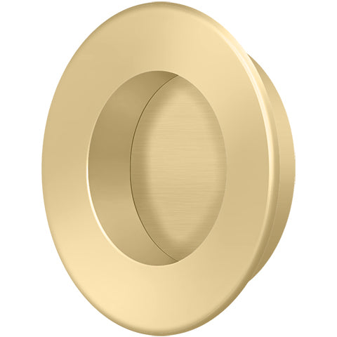 FP178U4 1-7/8" Round Flush Pull - Satin Brass
