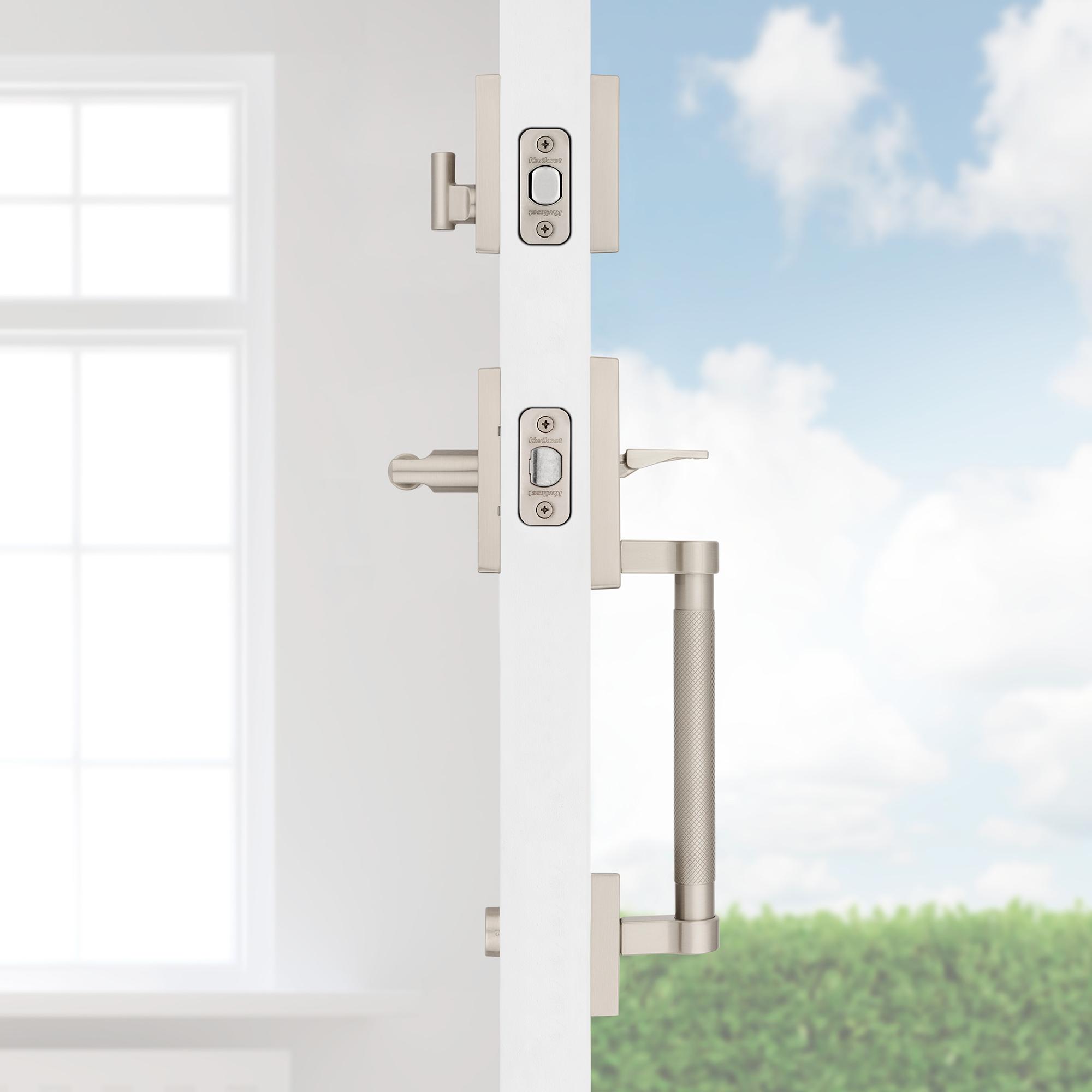 818PVHXPVL RCT 15 SMT CP Prava Handleset with Prava - Satin Nickel