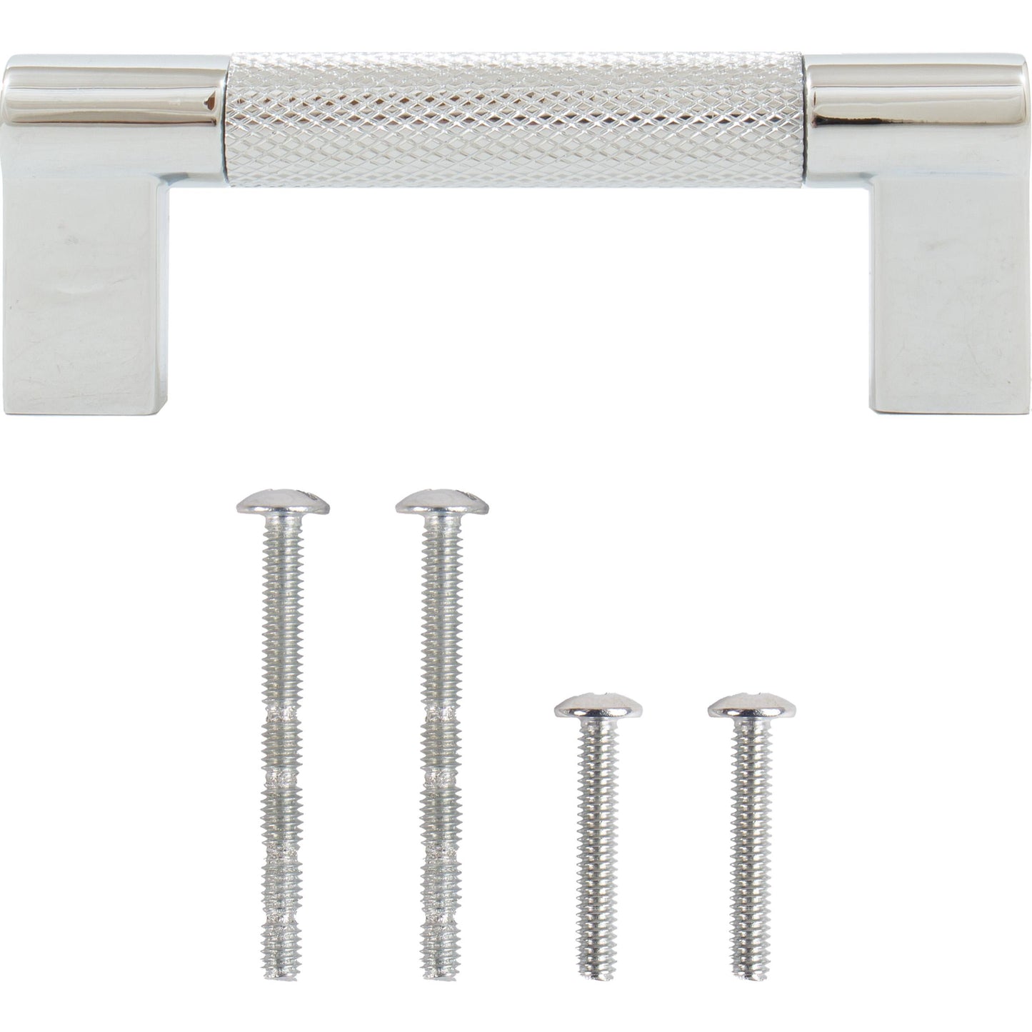 Stone Harbor Hardware Urban Cabinet Pull, 3 Inches, Polished Chrome