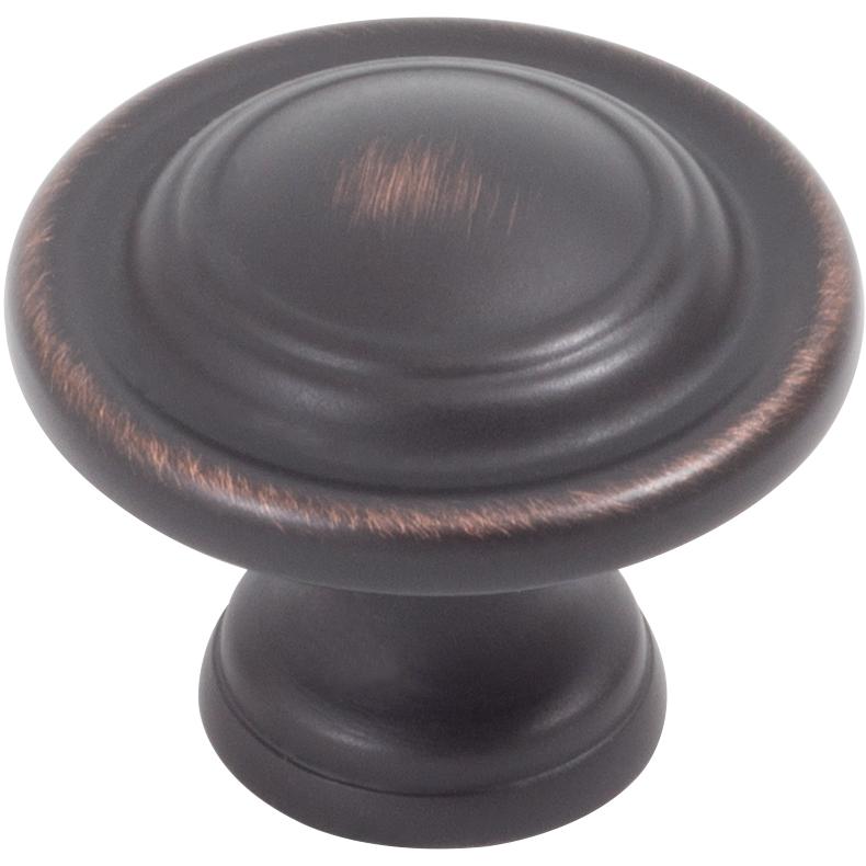 Stone Harbor Hardware Charlotte Cabinet/Bi-Fold Door Knob, 1-3/4 Inches, Vintage Bronze