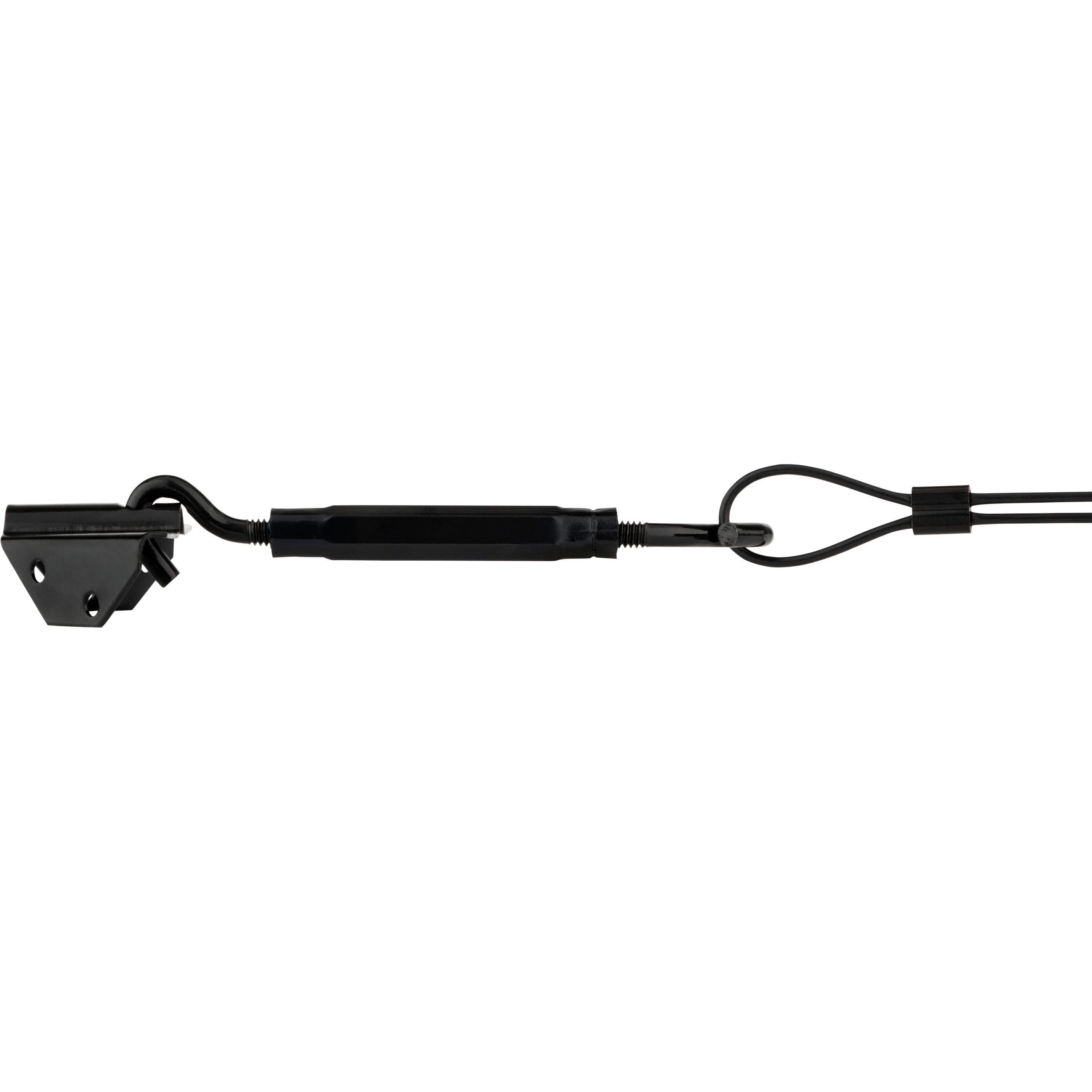 National Hardware - N166-004 V852 Anti-Sag Kit - Black