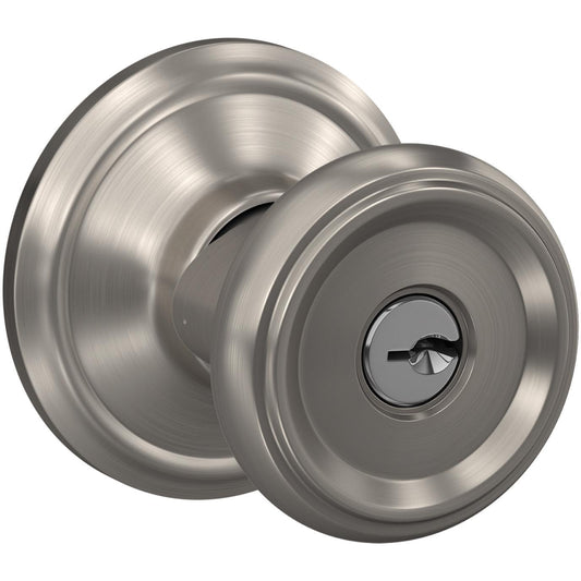 F51AOFM619ALD 16-211 10-063 K4 Offerman / Alden Entry - Satin Nickel