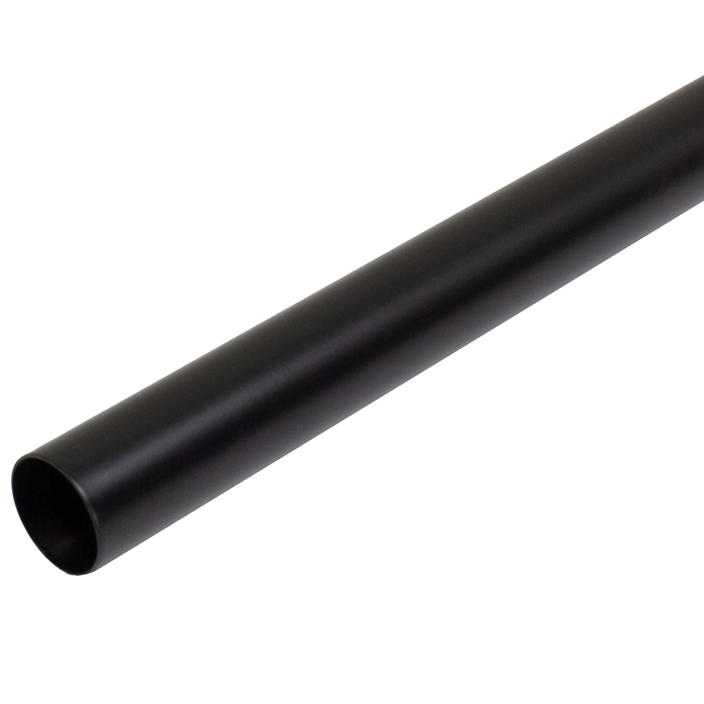 Stone Harbor Hardware Stainless Shower Rod, 5 Feet, No Flanges Included, Matte Black