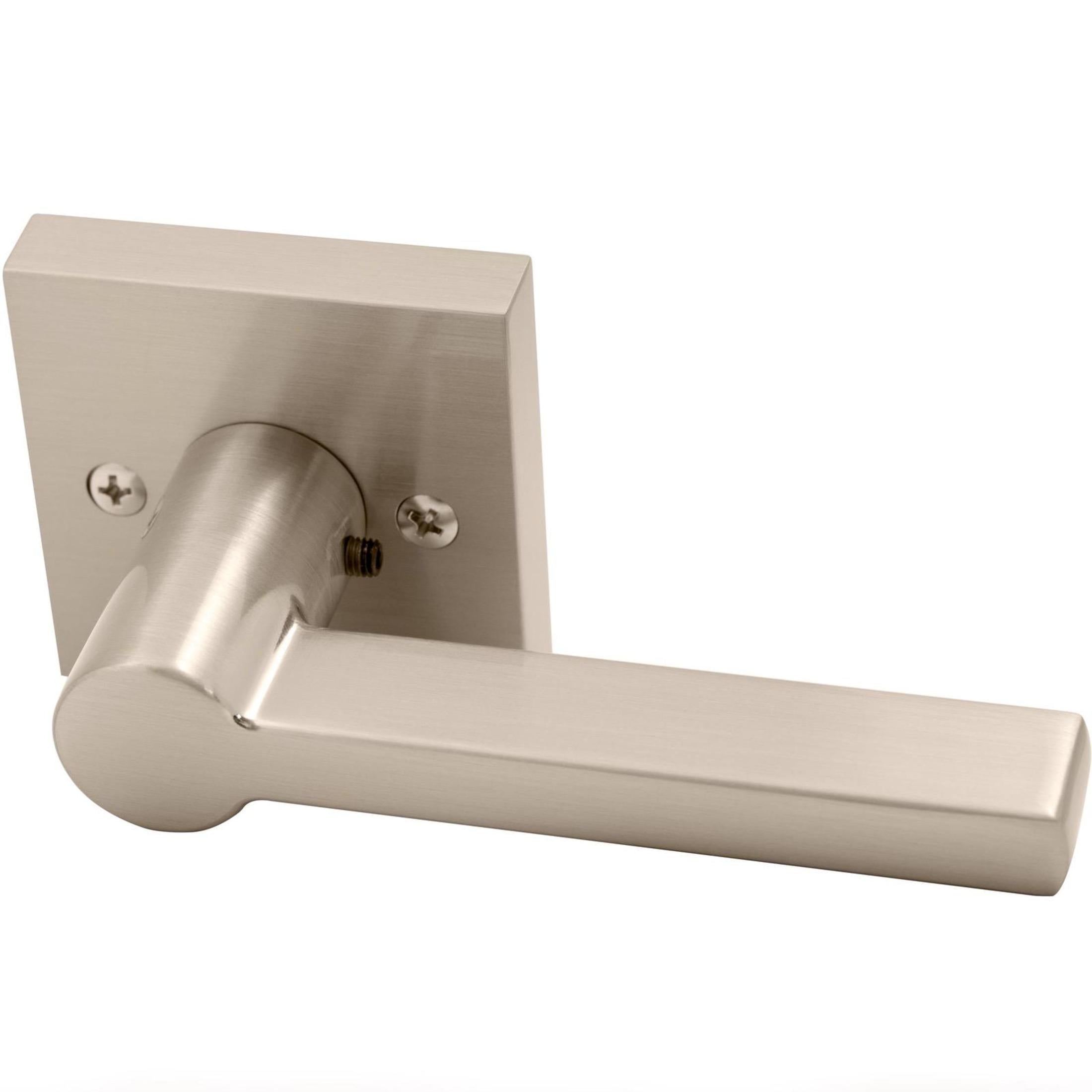 Vienna Door Lever with Square Rosette, Dummy (Non-Turning) Function
