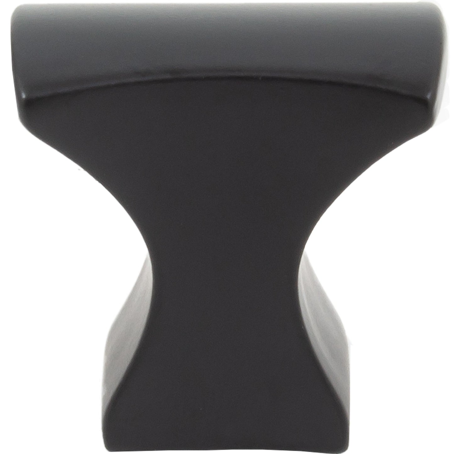 Stone Harbor Hardware Curtiss Cabinet Knob, 1-1/4 Inches, Matte Black
