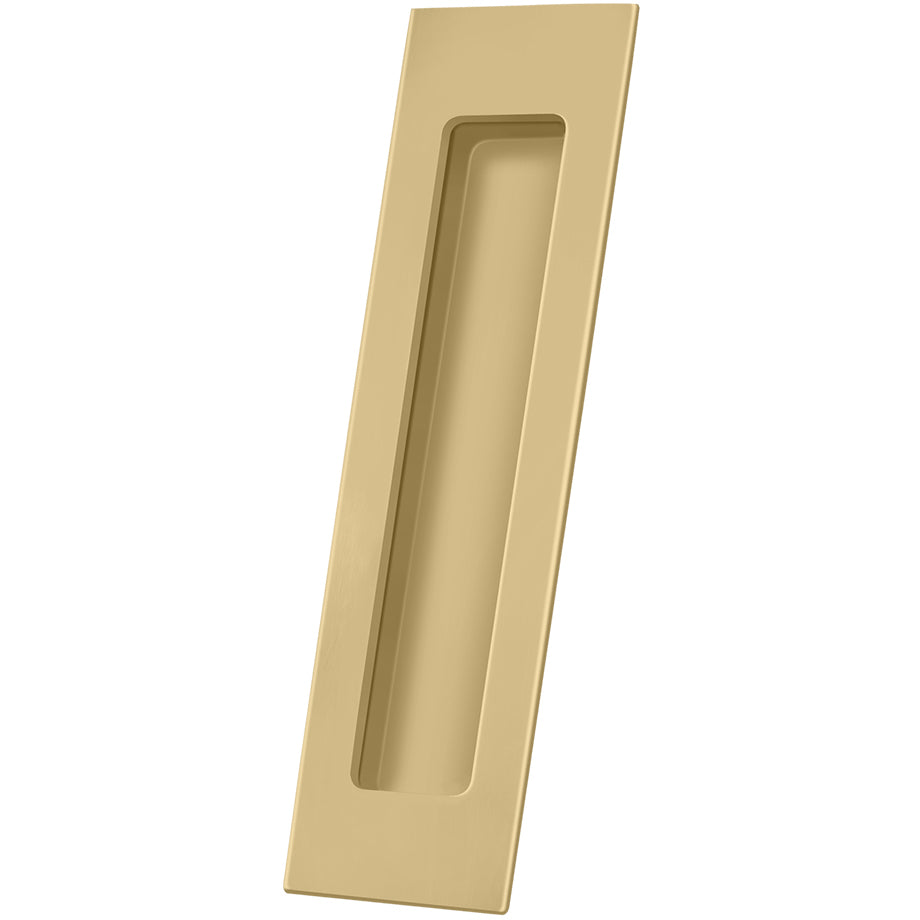 FP7178U4 7" x 1-7/8" x 3/8" Rectangular Flush Pull - Satin Brass