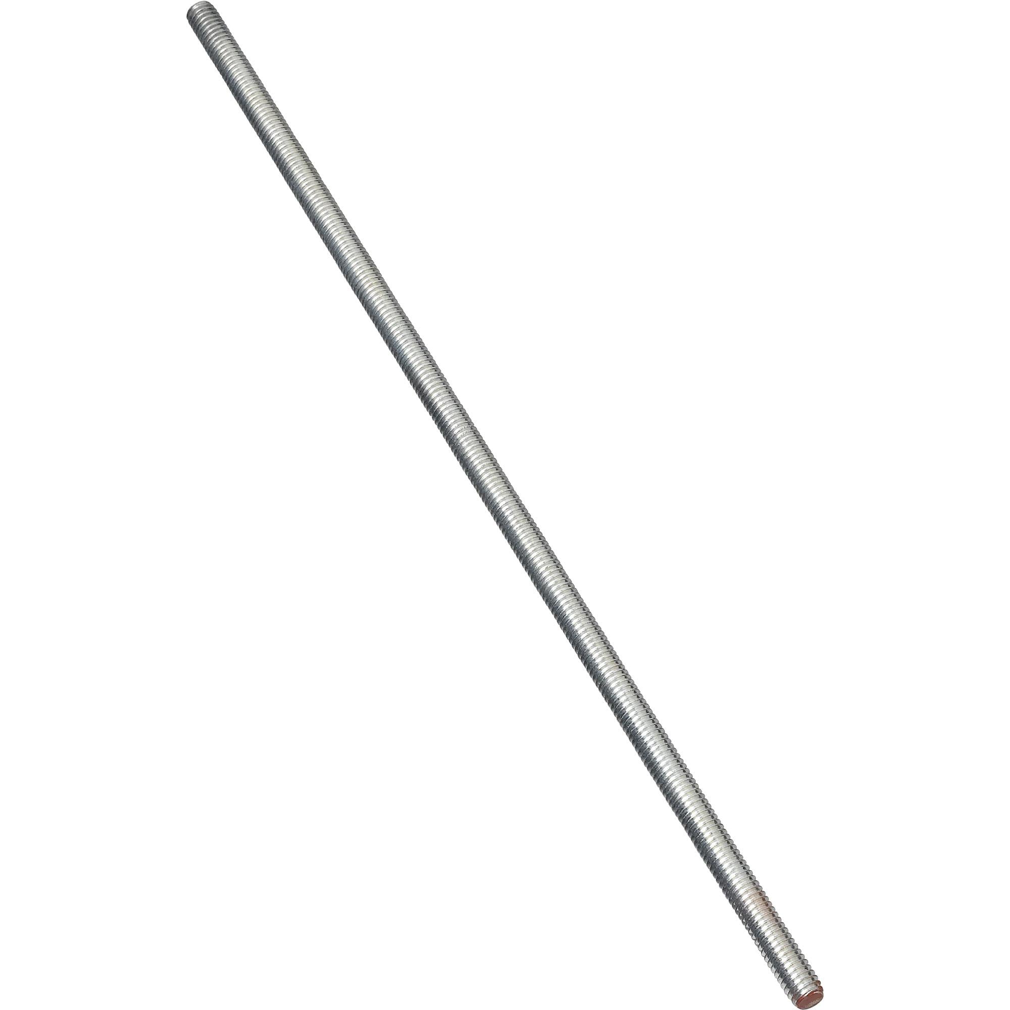 National Hardware - N179-424 4000BC 5/16"-18 x 24" Steel Threaded Rods in Zinc Plated