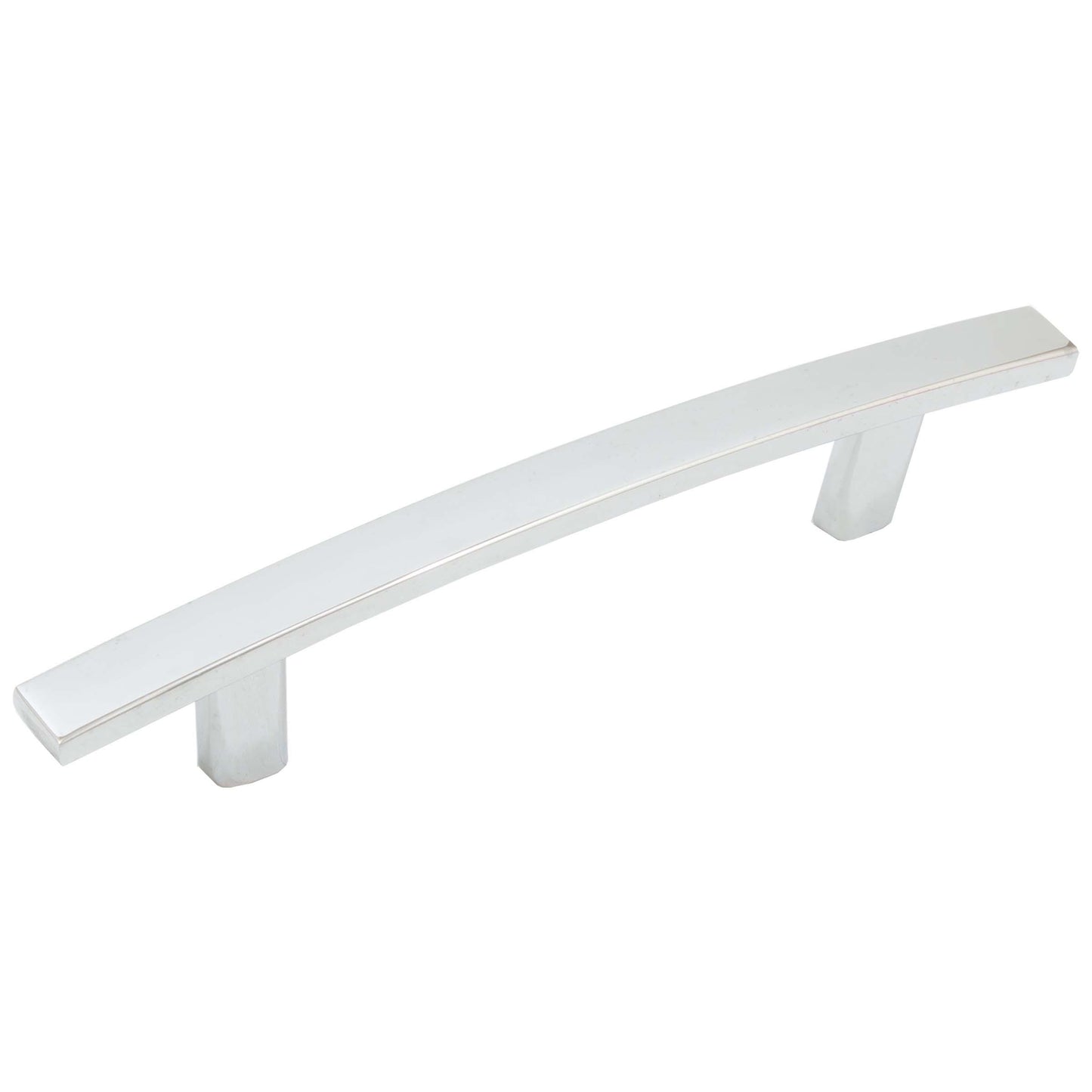Stone Harbor Hardware Douglas Cabinet Pull, 96 Millimeters, Polished Chrome