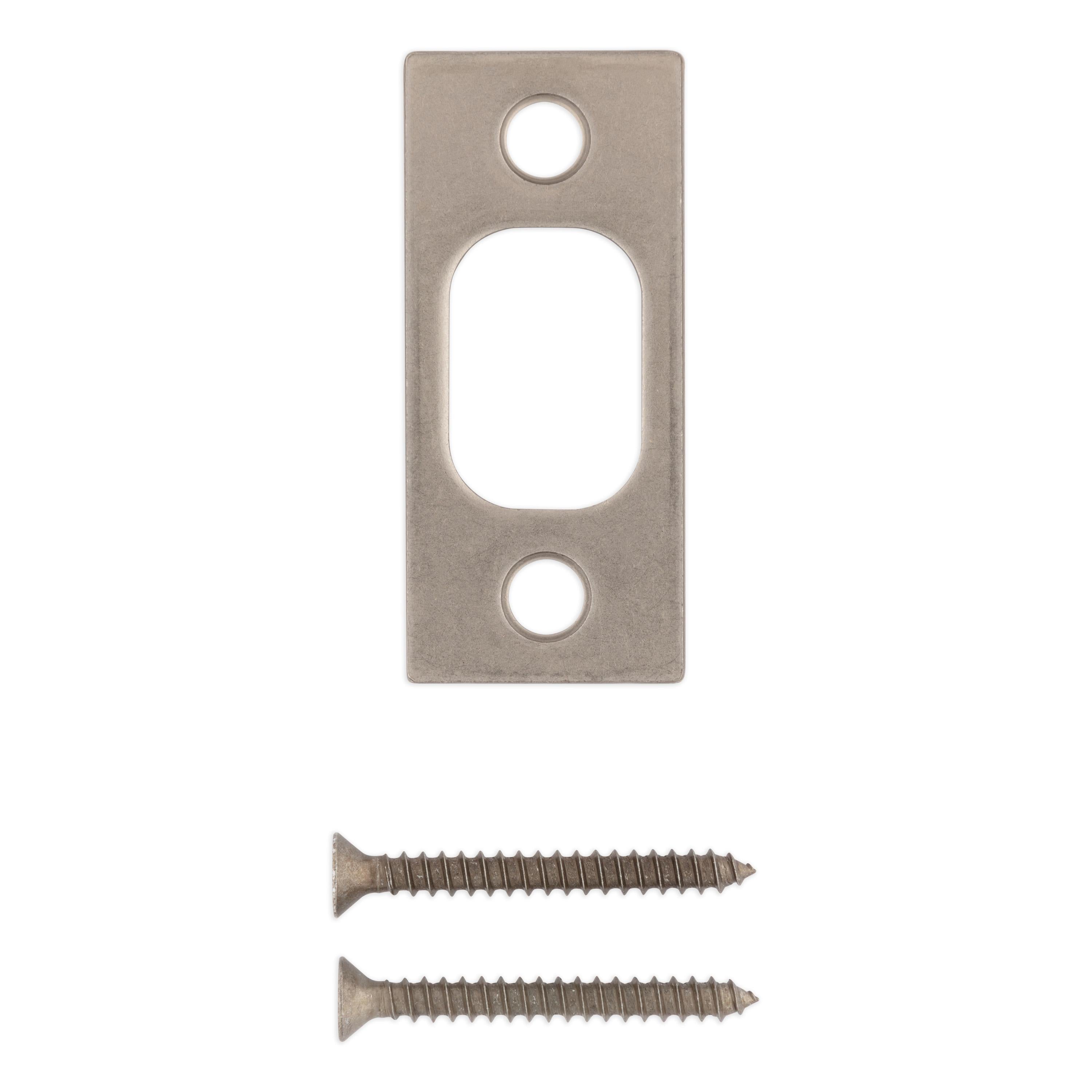 85072-019 1" x 2-1/4" SC Deadbolt Strike - Satin Nickel