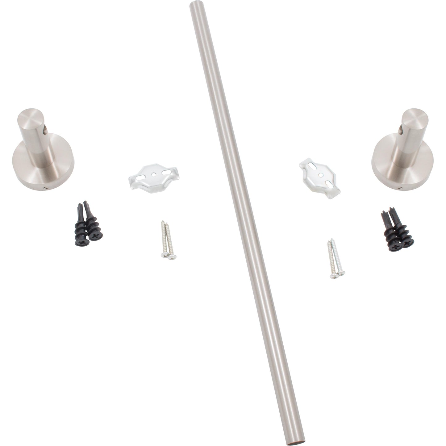 Stone Harbor Hardware Zurich Towel Bar, 24 Inches, Satin Nickel