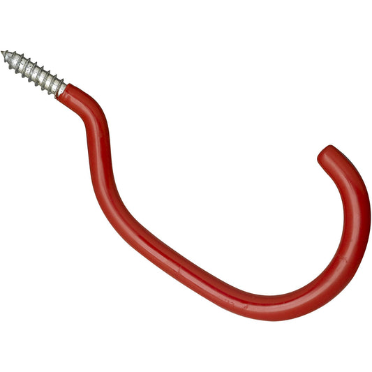 SP2158B 6-1/2" Bike Screw Hook - Red