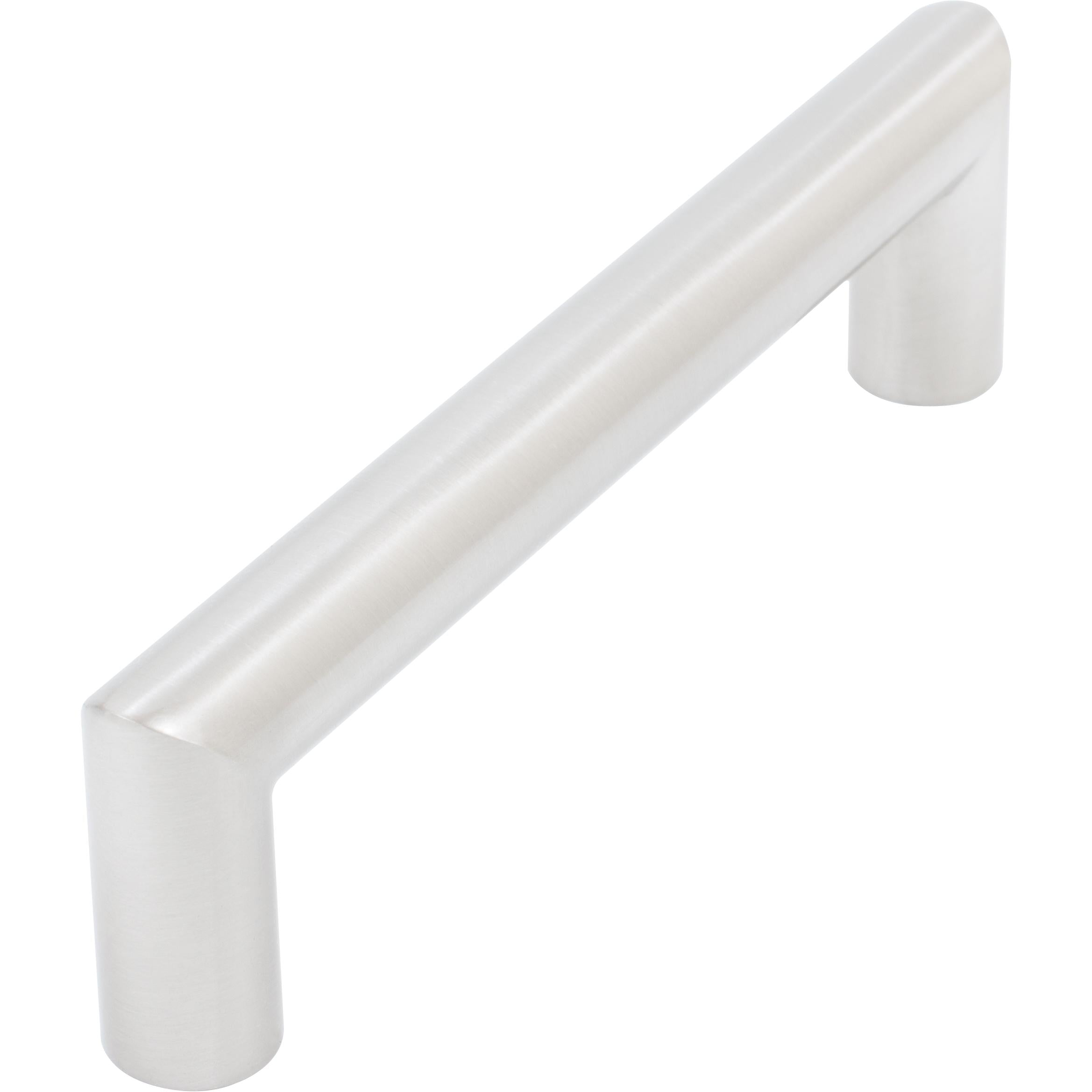 Stone Harbor Hardware Contemporary Round Cabinet Pull, 96 Millimeters, Zinc Base Material, Satin Nickel