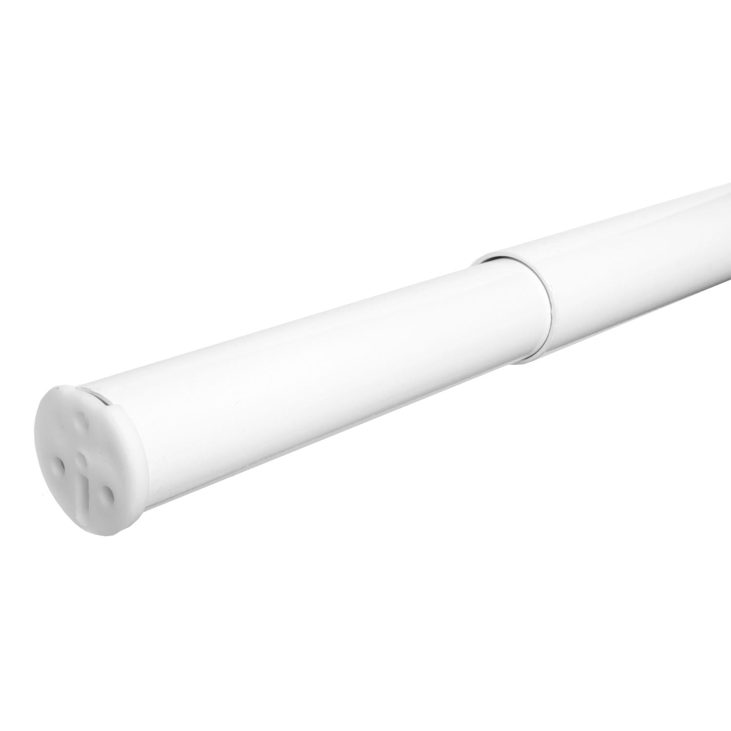 RP0020-30/48WT 30"- 48" Adjustable Closet Rod - White