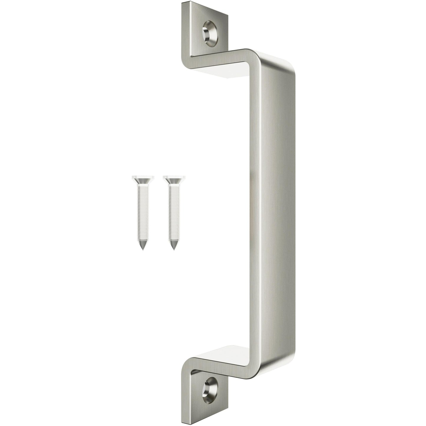 Stone Harbor Hardware Sliding Door Barn Pull, 6 1/2 Inches, Satin Nickel