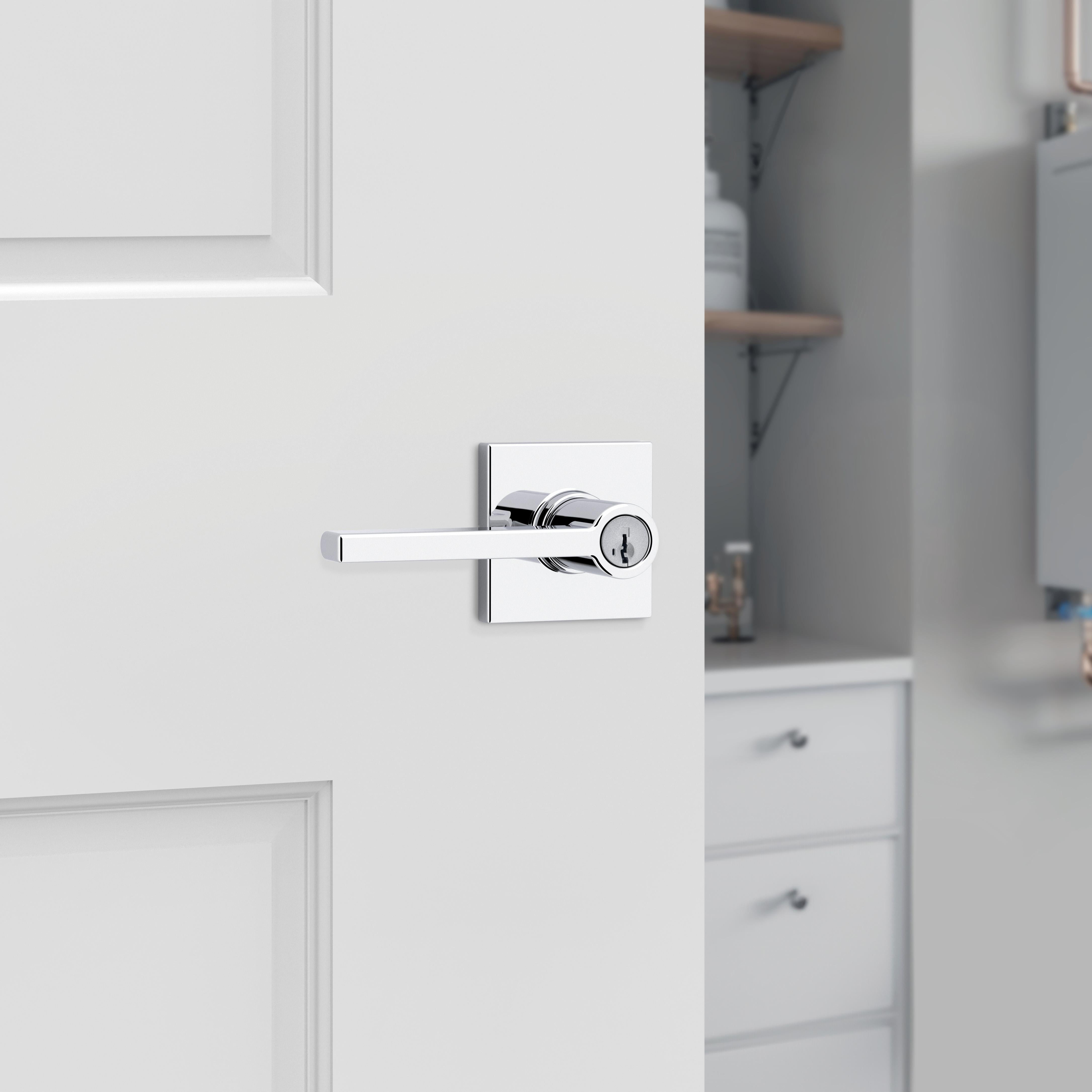 439CSL SQT 26 SMT RCAL UL 3031 23155 LK Casey Storeroom Less Keys - Polished Chrome