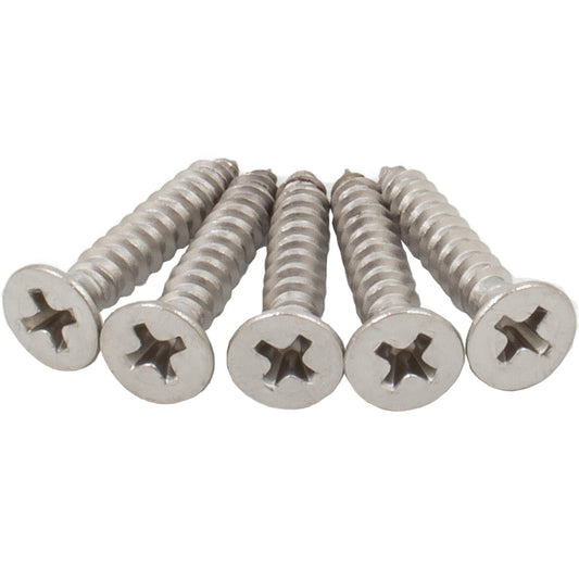 Stone Harbor Hardware Door Hinge Screws, #9 x 3/4", 800-Pack, Satin Stainless Steel