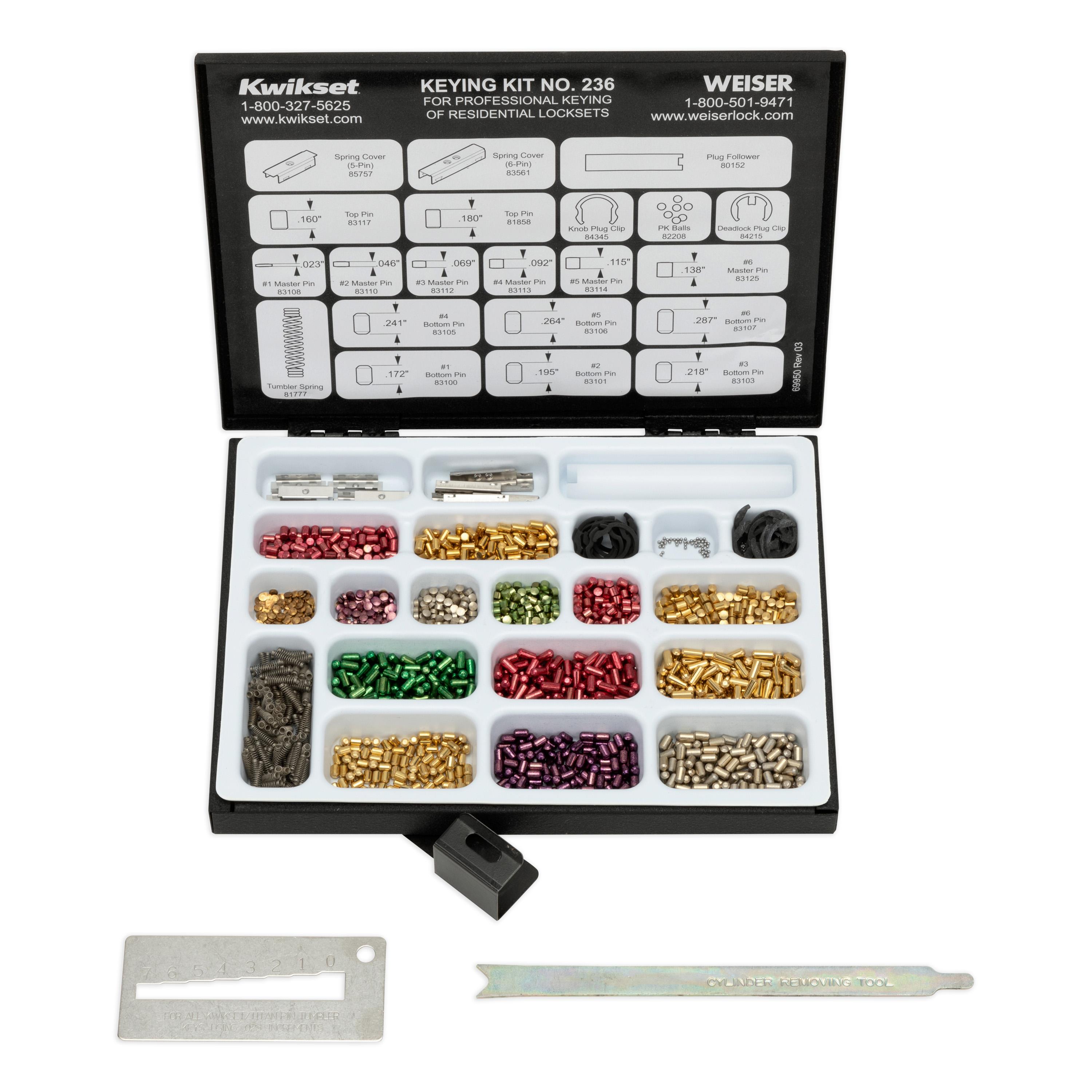 Kwikset 236 Builders Keying Kit