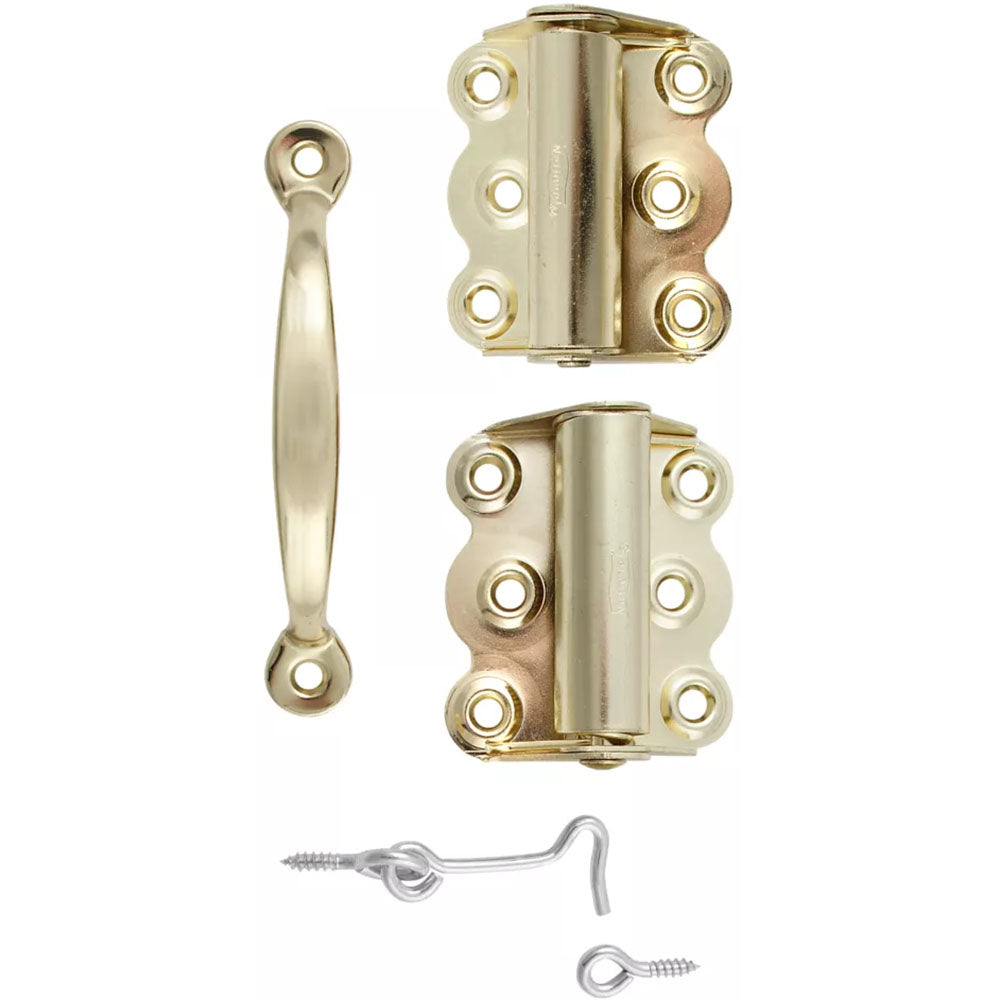 V92 Screen / Storm Door Set - Brass