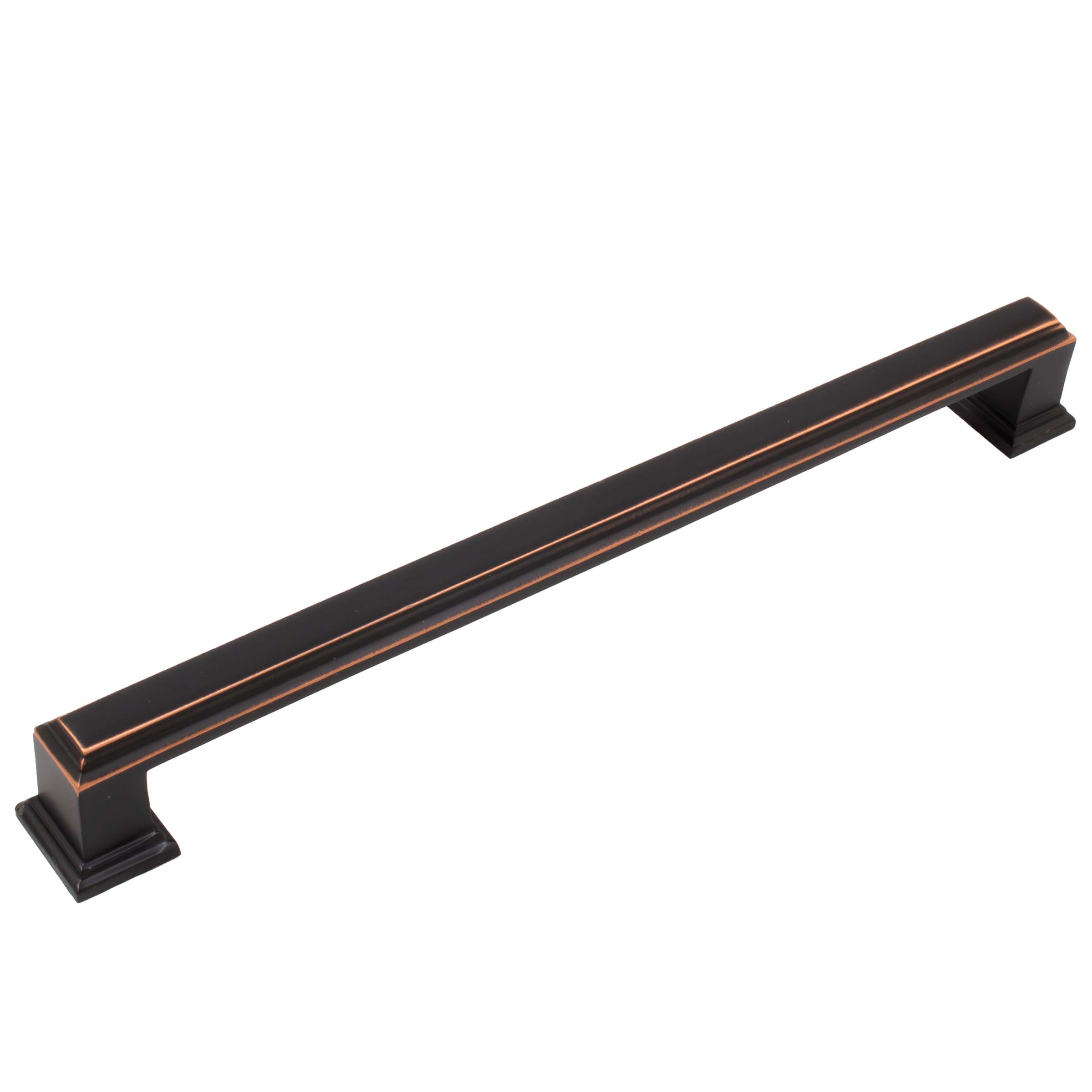 Stone Harbor Hardware Metropolis Cabinet Pull, 192 Millimeters, Vintage Bronze